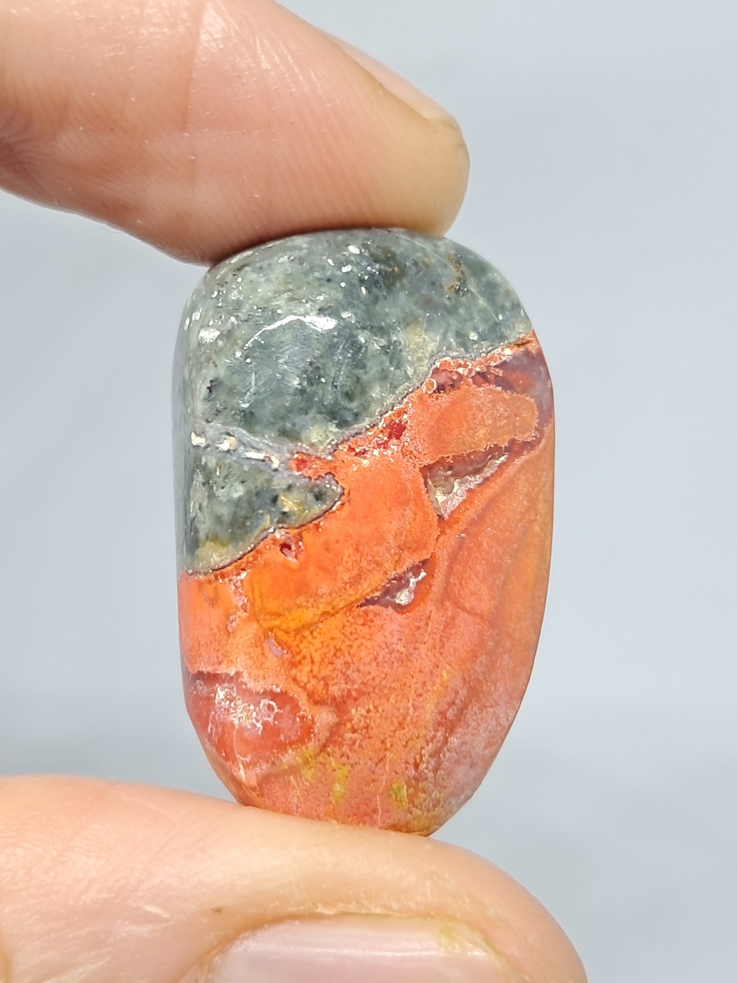 Red Bumblebee Jasper (Non-precious natural stone) #BJ1