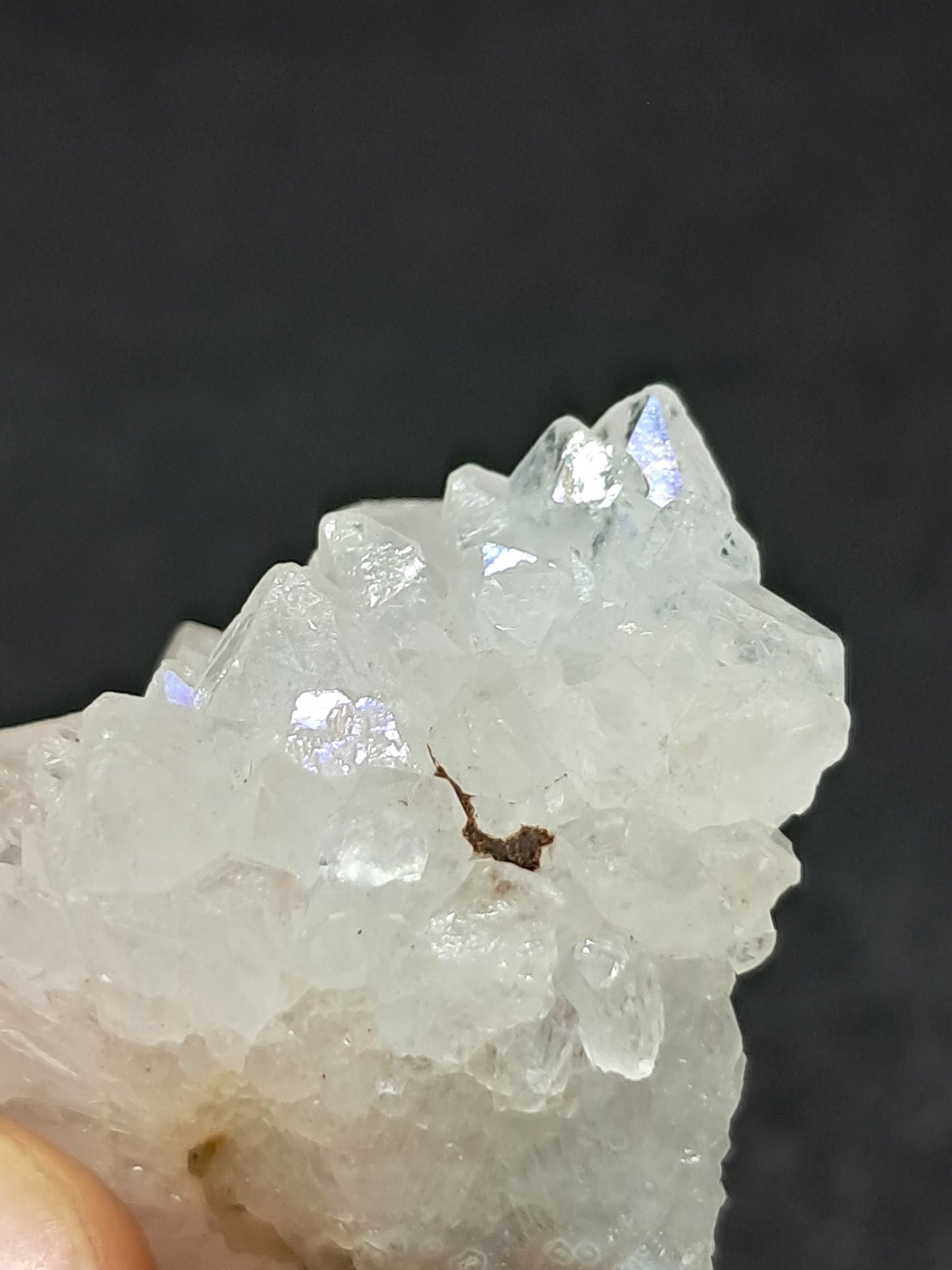 Iris Quartz (Aurangabad)| Anandalite | Cluster | Natural Crystal #AQ25