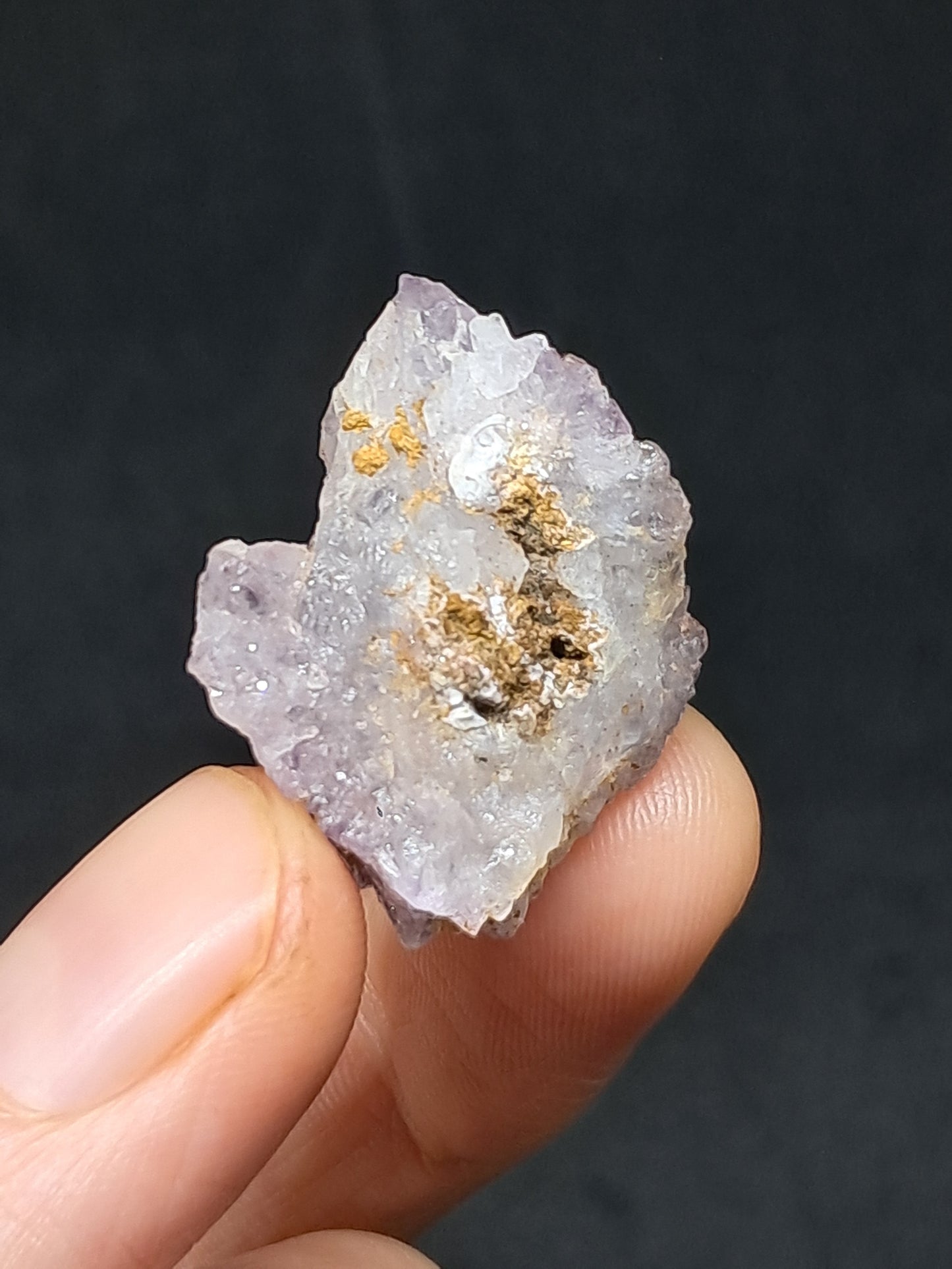 Amatista Elestial Super Seven (Karur) | Cristal en bruto | Piedra natural | Ejemplar mineral n.° KA110