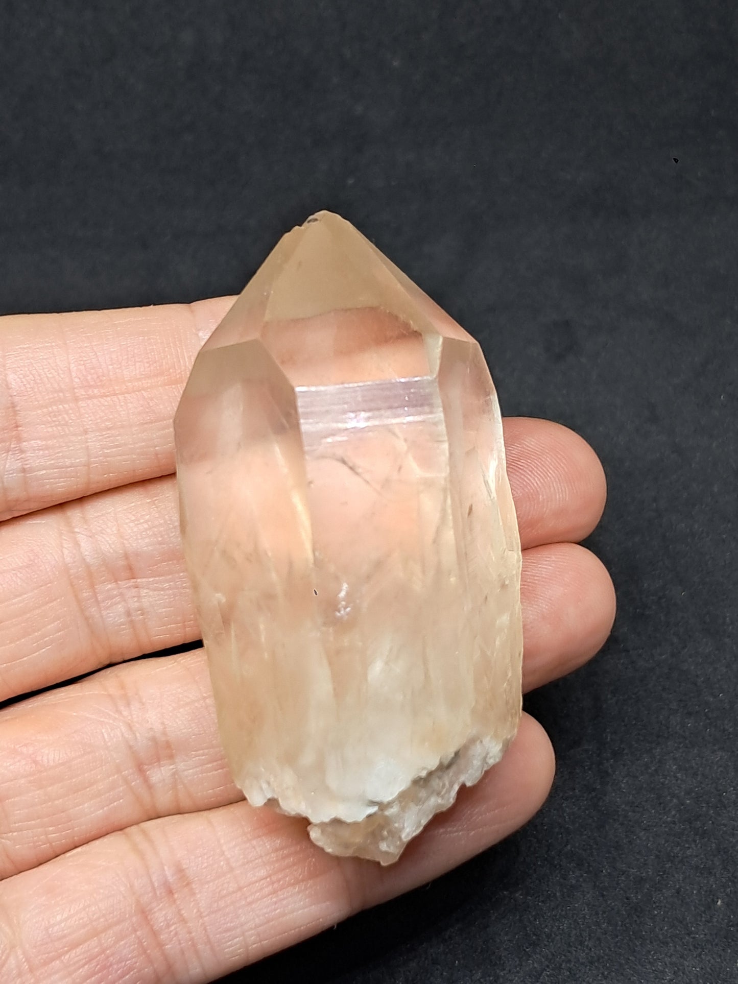Natural Citrine "Kundalini" (Democratic Republic of Congo) Crystal Point | Mineral Specimen #CTN18