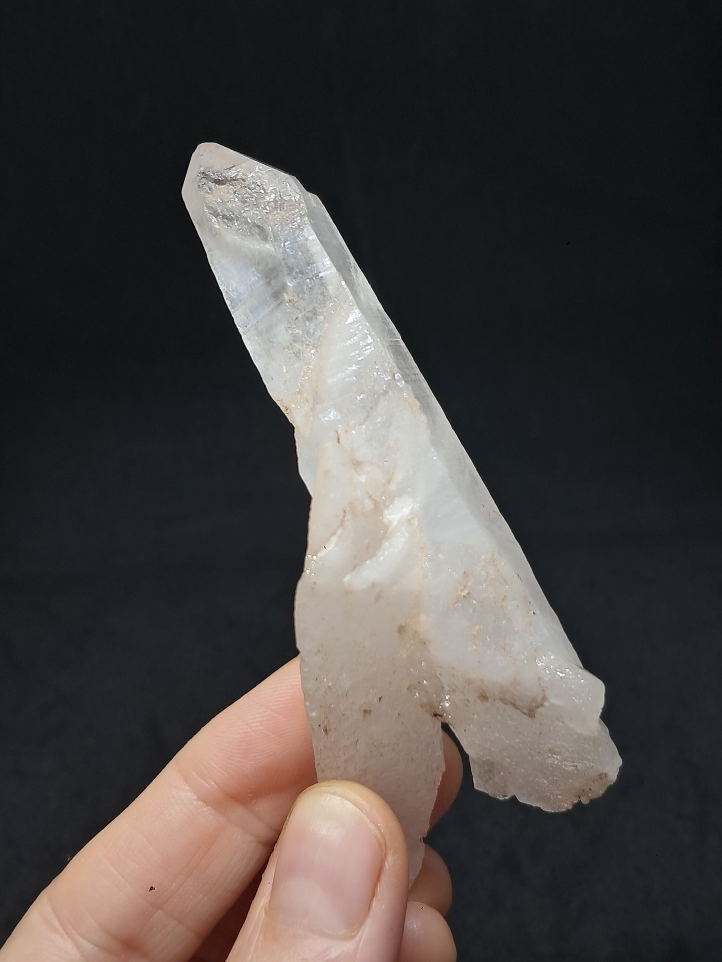 Himalayan Quartz Self-healed Crystal Point | Natural Crystal | Rough Stone | Mineral Specimen #CH46