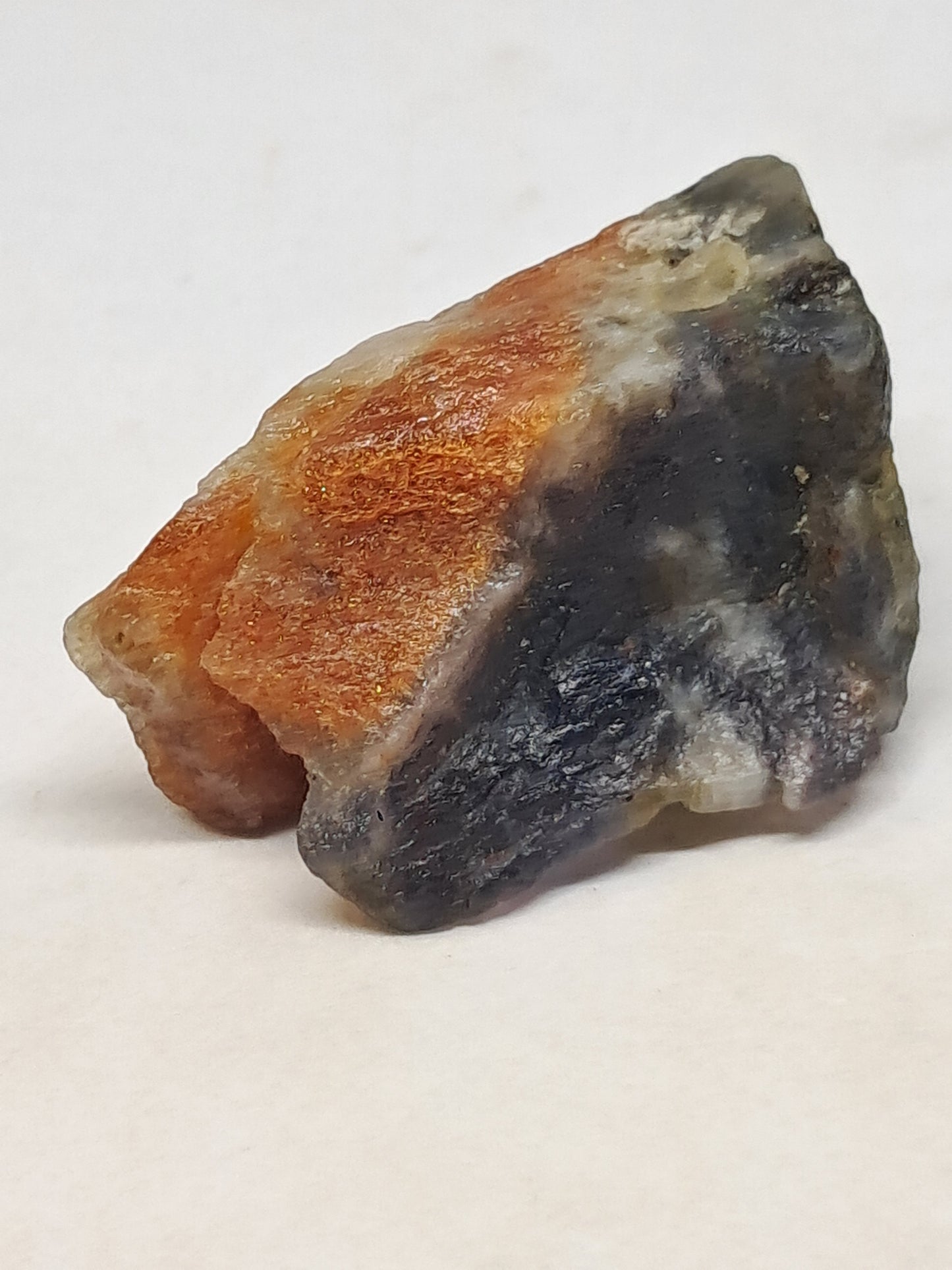 Sunstone w/ Iolite (Tamil Nadu) Rough Stone | Natural Crystal | Mineral Specimen #SI15