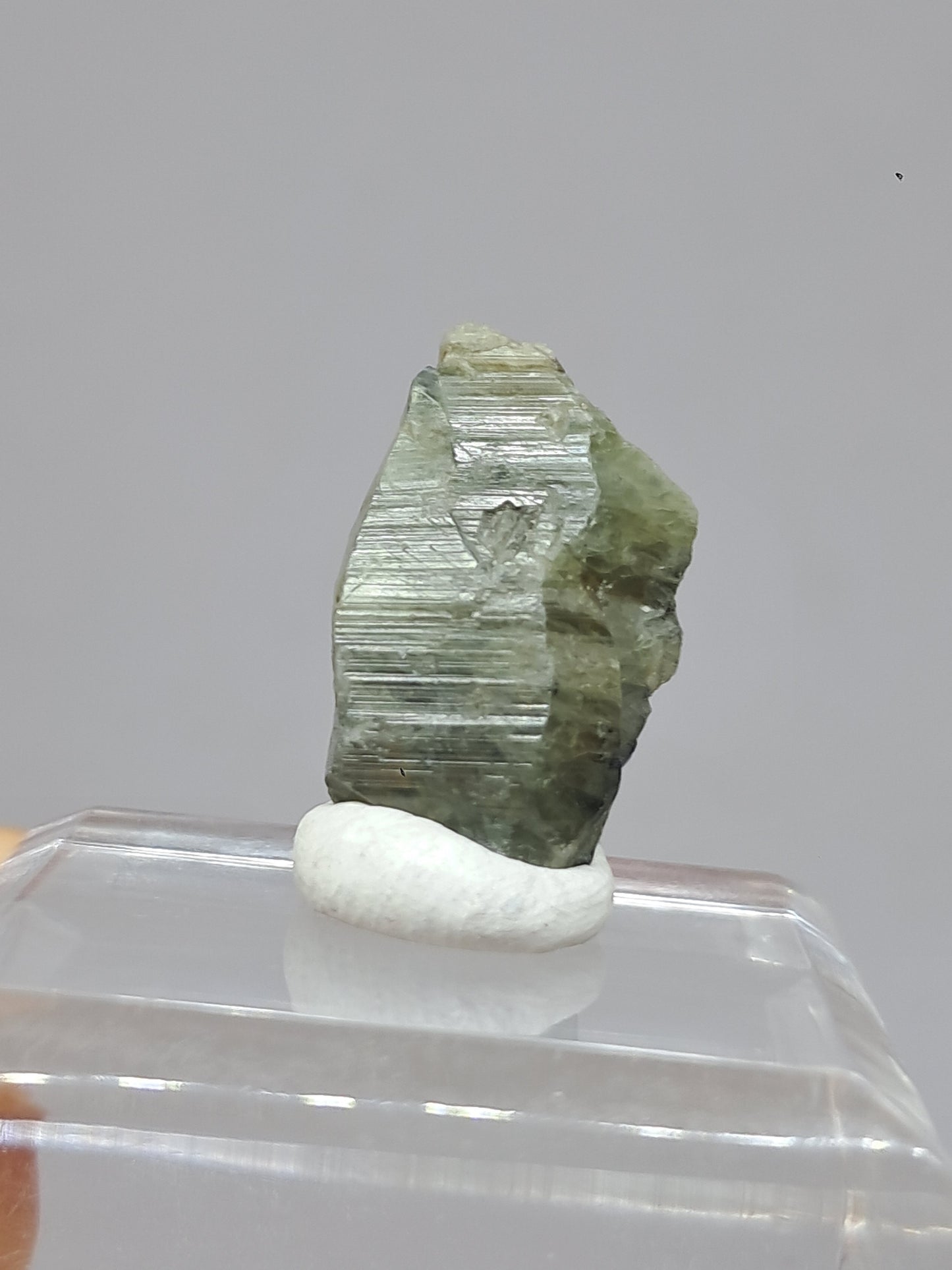Natural Teal Green Sapphire Crystal (Karur) Rough Stone | Mineral Specimen #SP38