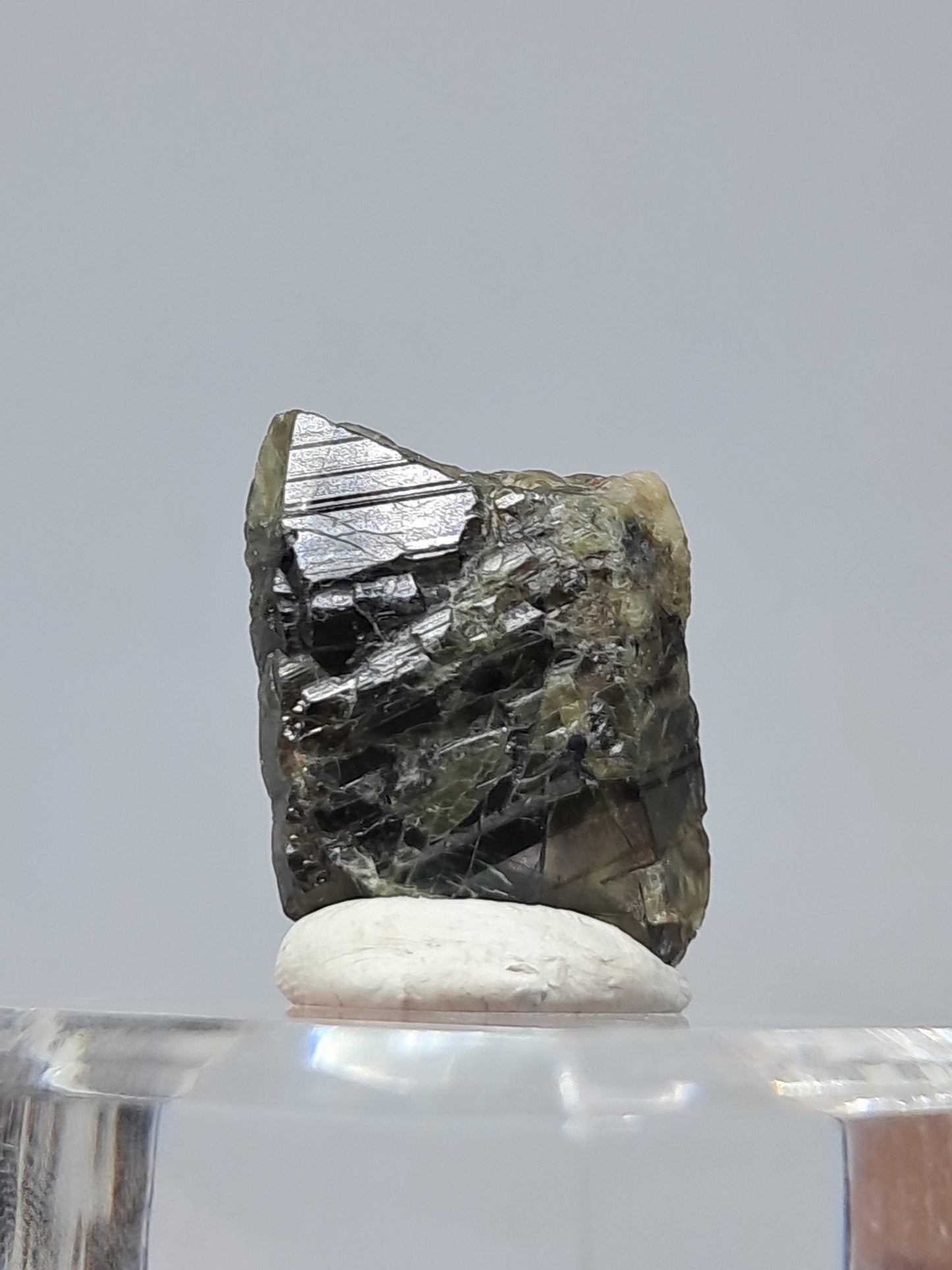 Natural Green Sapphire Crystal (Karur) Rough Stone | Mineral Specimen #SP24