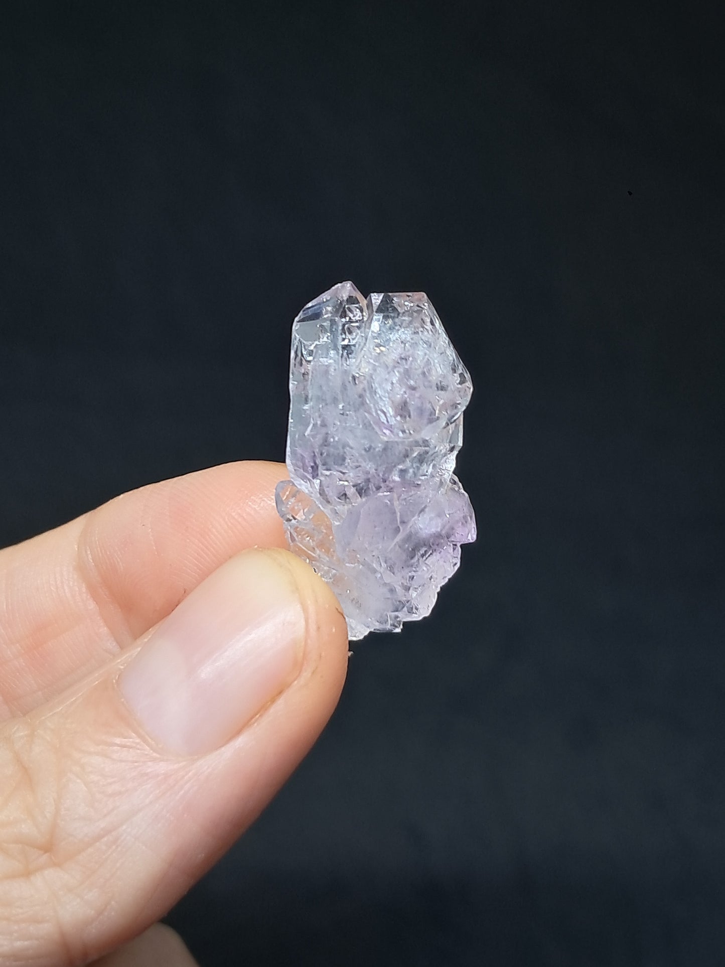 Amatista en racimo (Karur) | Cristal en bruto | Piedra natural | Ejemplar mineral n.° KA114