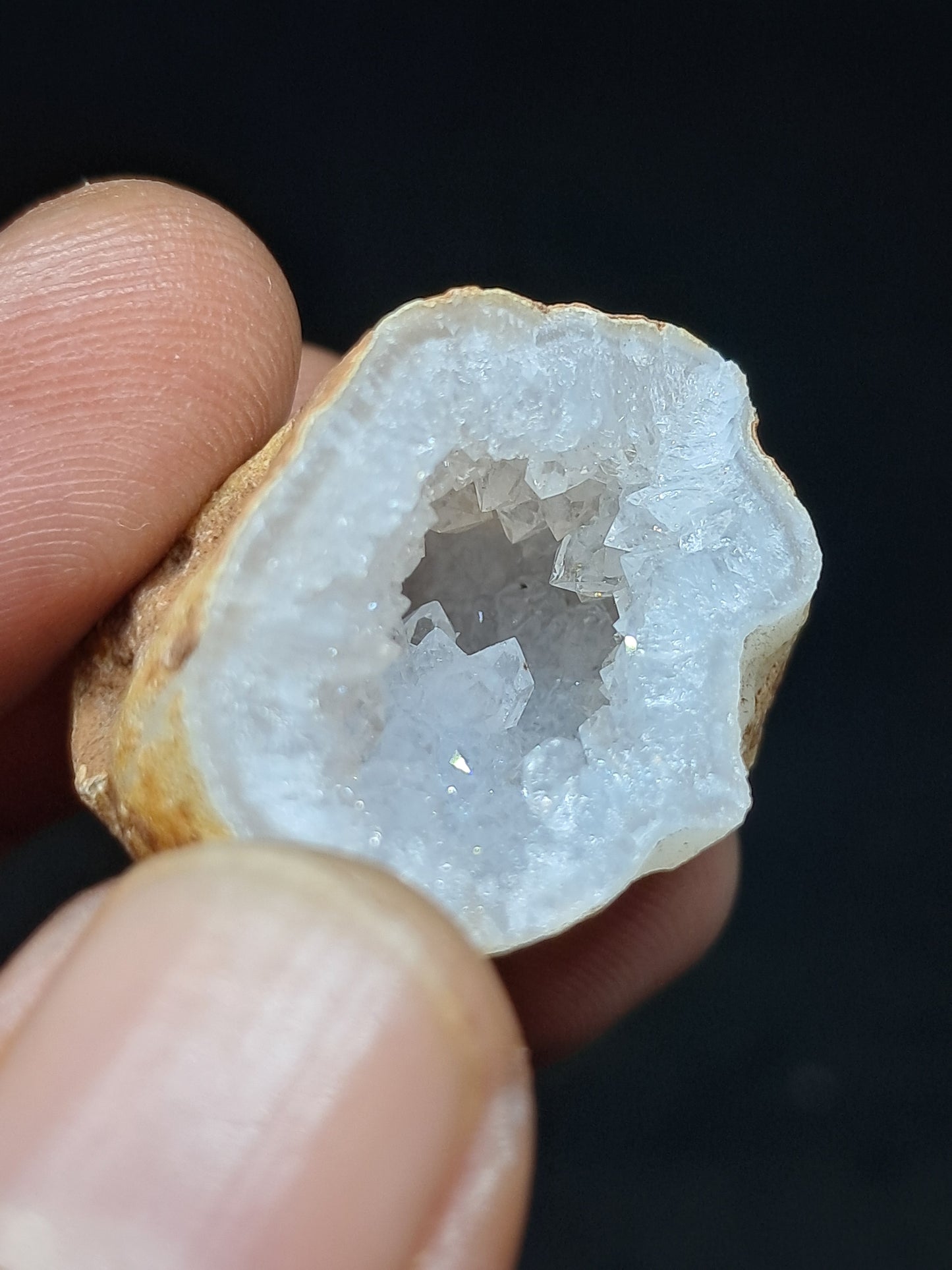 Quartz Geode (Ajanta) | Deep Cavity | Natural Crystal | Big Points #GD23