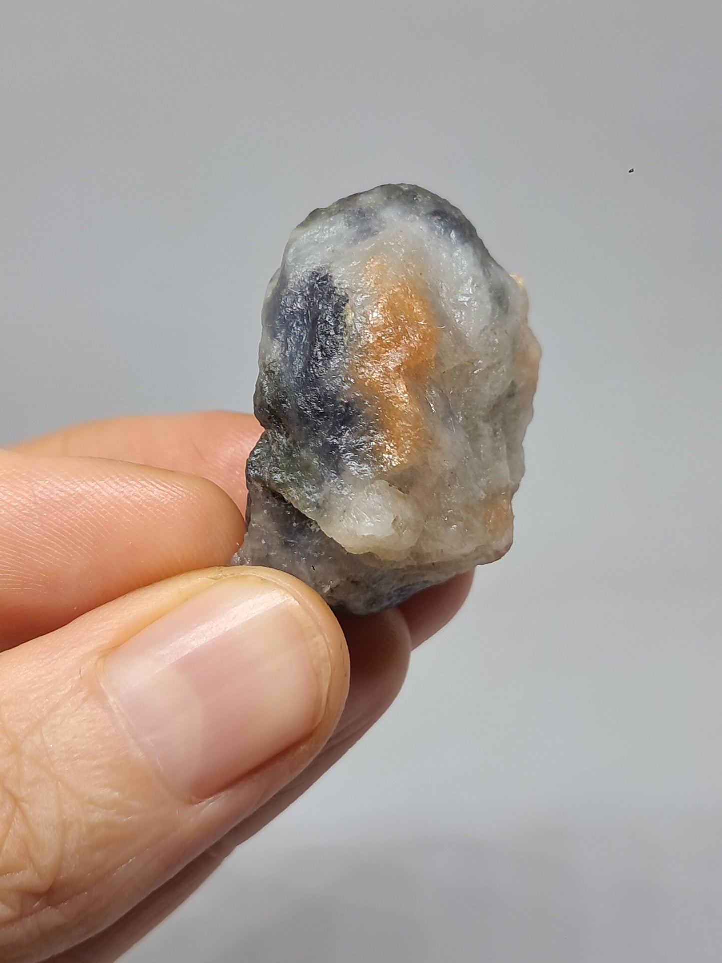 Sunstone w/ Iolite (Tamil Nadu) Rough Stone | Natural Crystal | Mineral Specimen #SI17