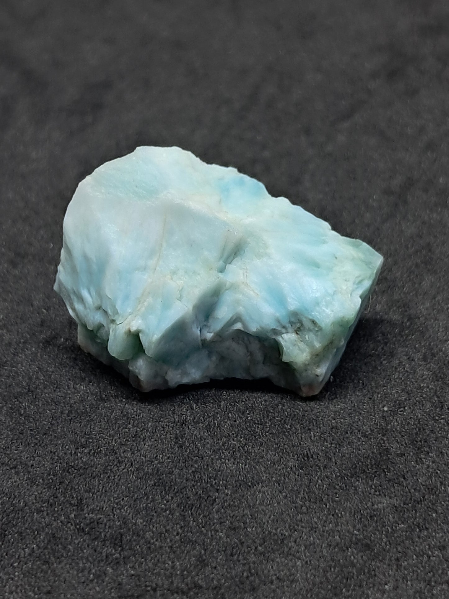 Larimar Raw Slice (Non-precious Natural Stone) #LM12