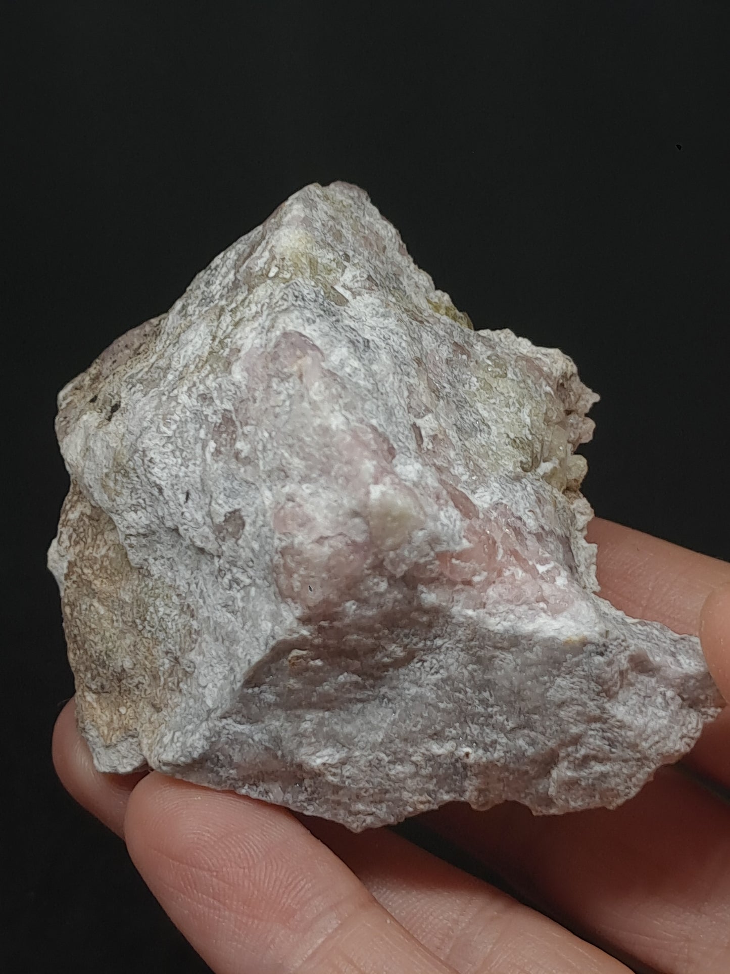 Grossular Garnet on Matrix (Mexico) Pink Garnet Cluster |Rough Crystal Stone | Mineral Specimen #GR18