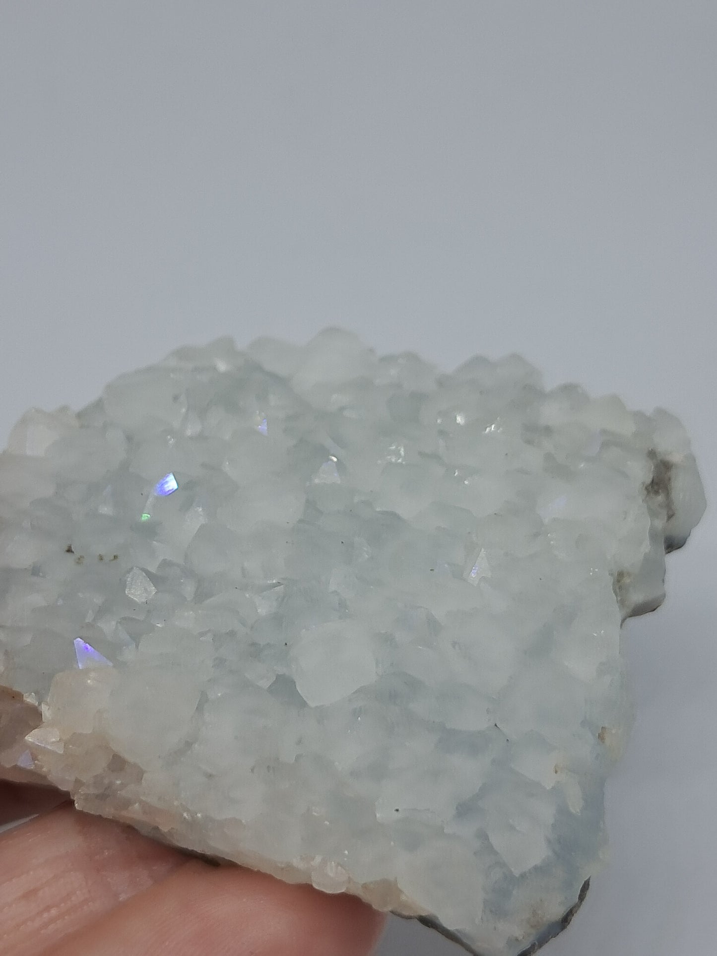 Iris Quartz (Anandalite) *high iridiscence* (Non-precious stone) #AQ14