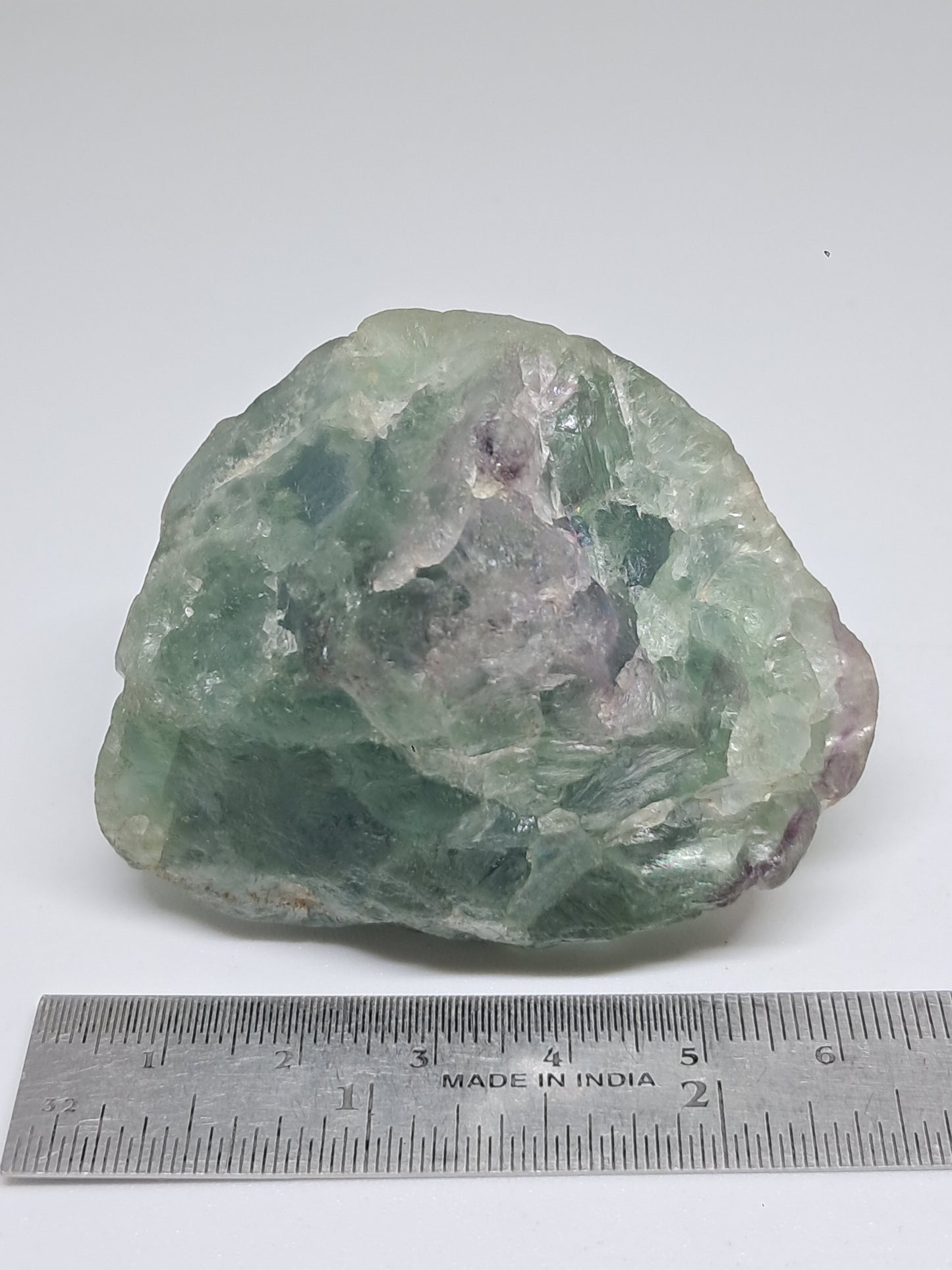 Rough Rainbow Fluorite Stone | Natural Crystal | Mineral Specimen #FL6