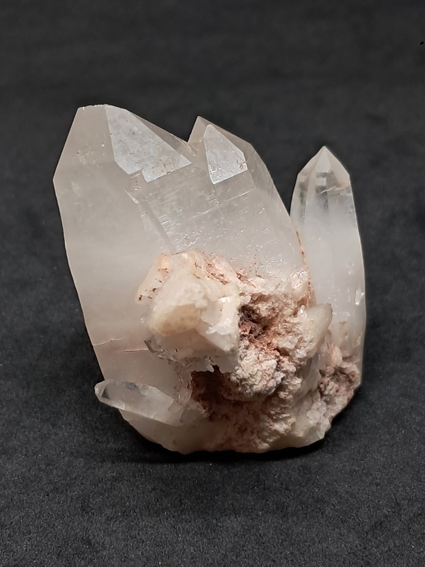 Quartz Cluster with White Chlorite (Himachal Pradesh) | Natural Stone | Crystal #CH43