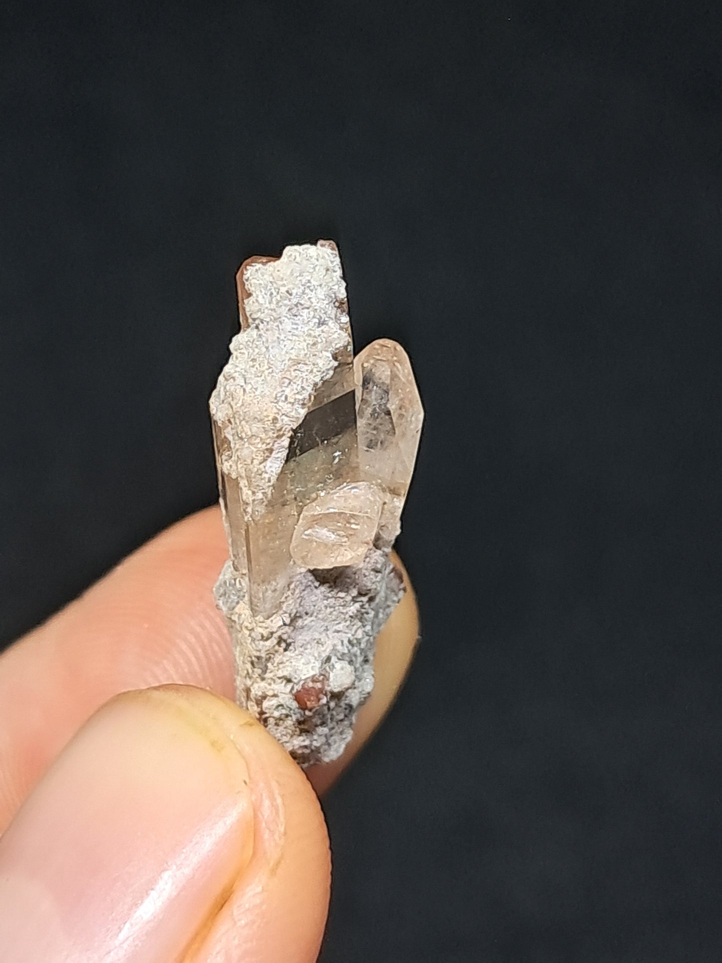 Cristal de topacio natural (México), piedra preciosa rara | Ejemplar mineral n.° TPZ5