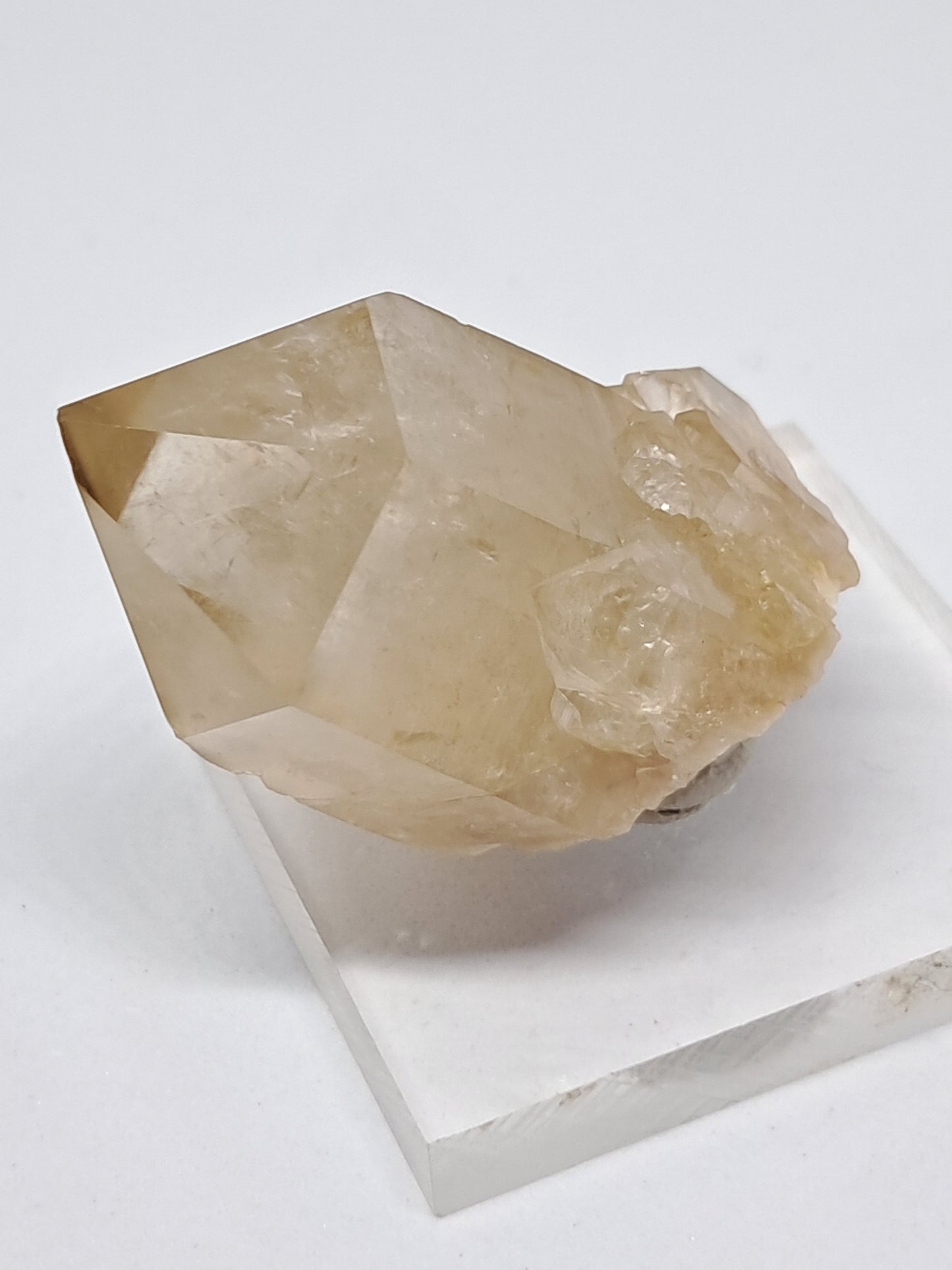 Natural Citrine "Kundalini" (Democratic Republic of Congo) Crystal Point | Mineral Specimen #CTN12