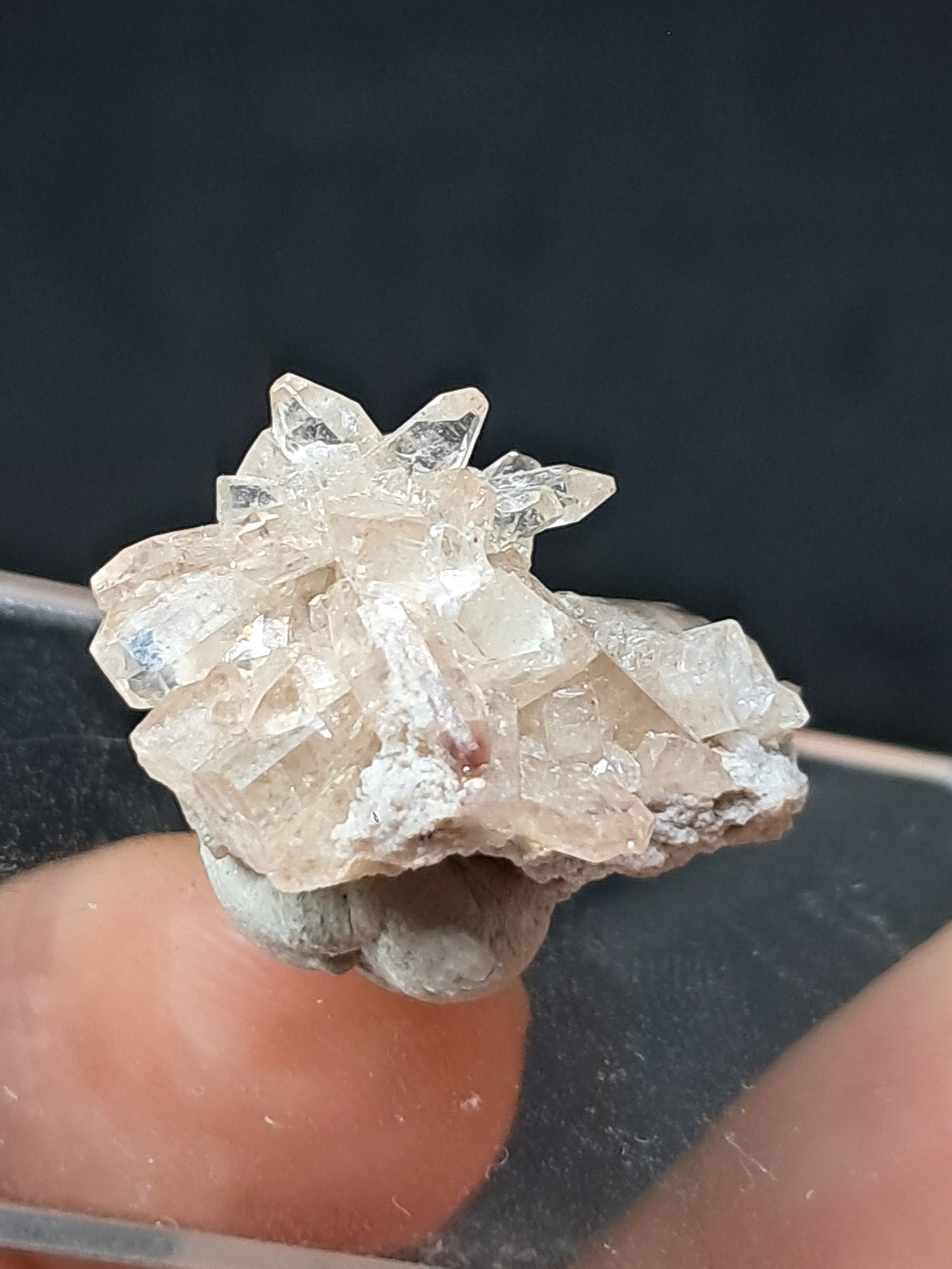 Topacio natural en racimo (México), piedra preciosa rara | Ejemplar mineral n.° TPZ9