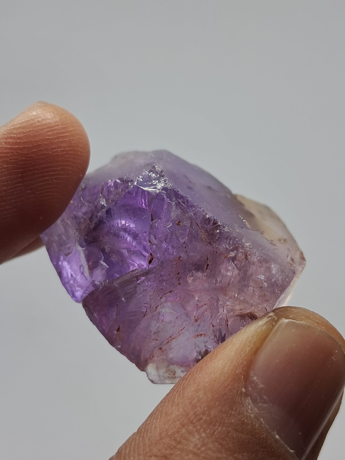 Rough Ametrine (Madagascar) Raw Natural Stone | Mineral Specimen #AMT2