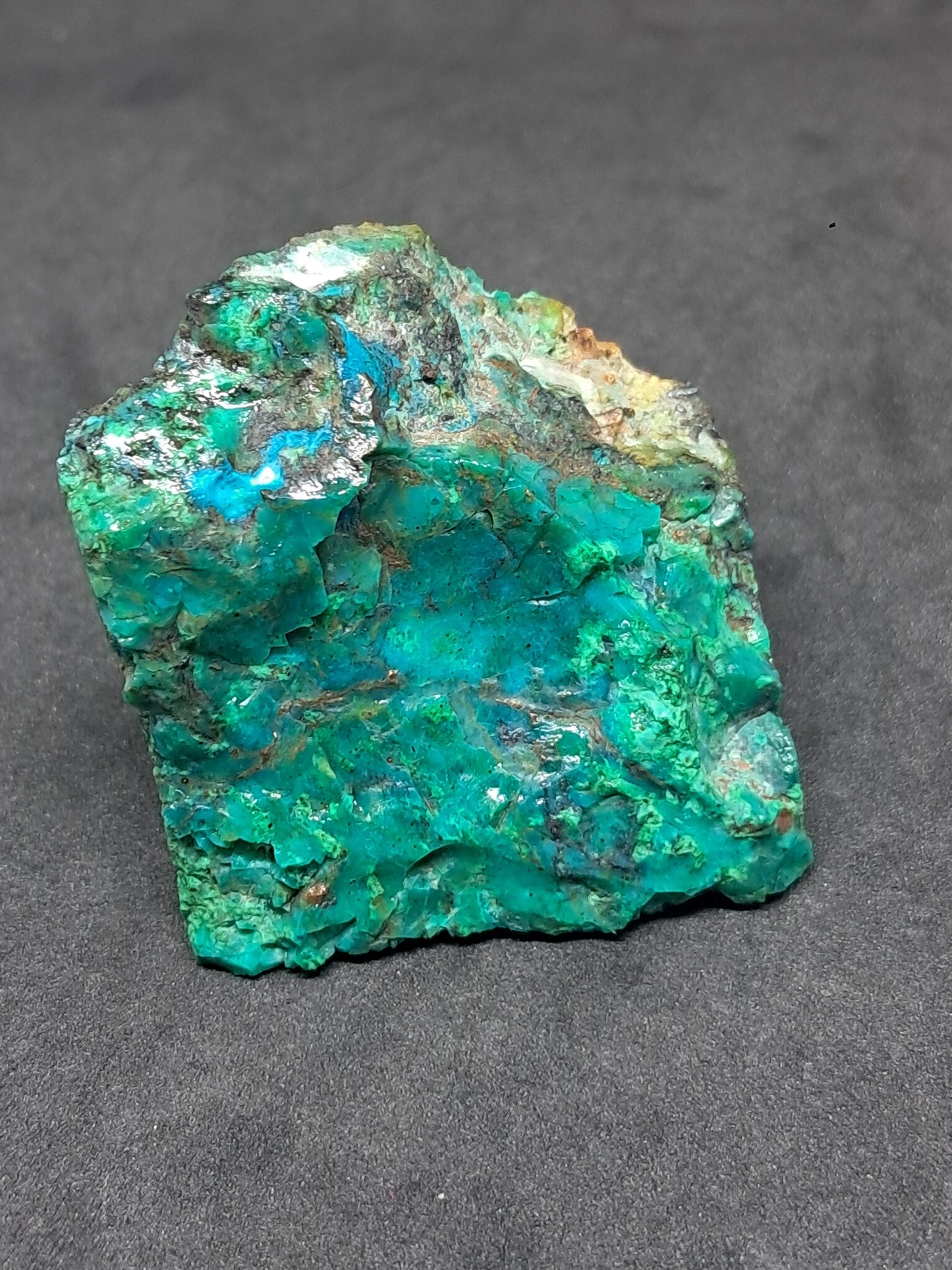 Chrysocolla Malachite (Democratic Republic of Congo) Raw Stone | Rough Crystal | Natural Mineral Specimen #CM7