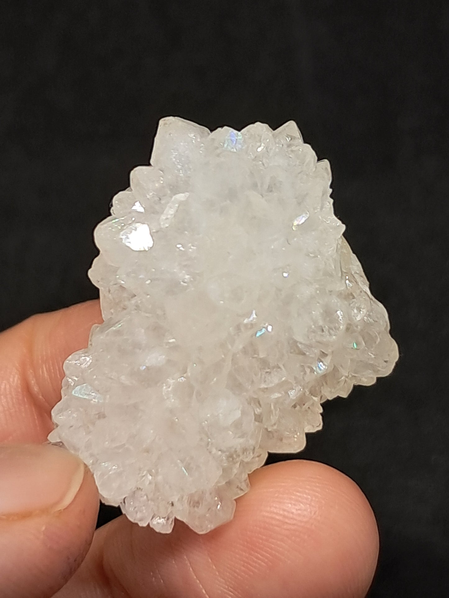 Iris Quartz Stalactite (Anandalite) (Non-precious stone) #AQ24