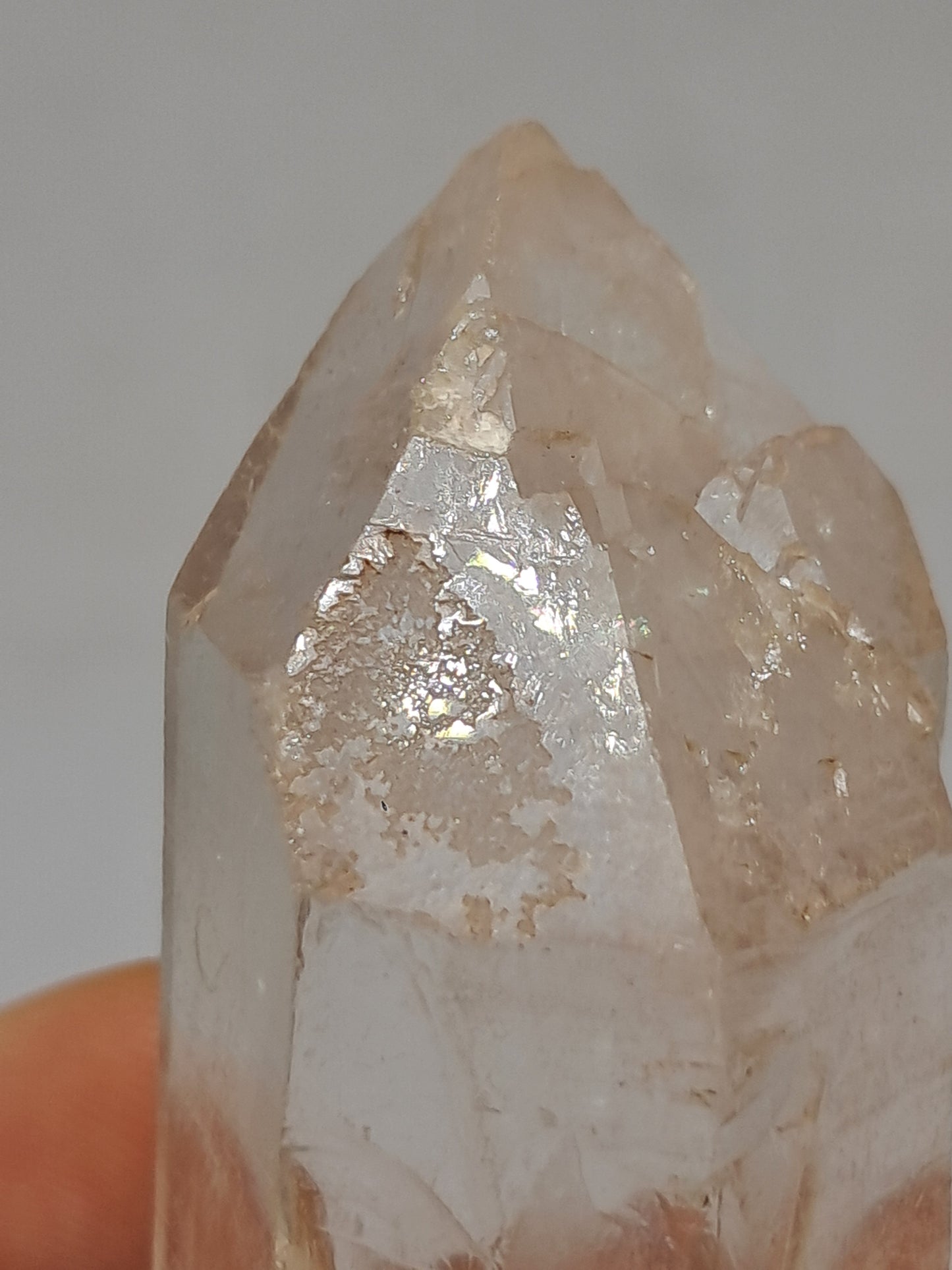 Himalayan Quartz Self-healed Crystal (Himachal Pradesh) | Mineral Specimen #CH39