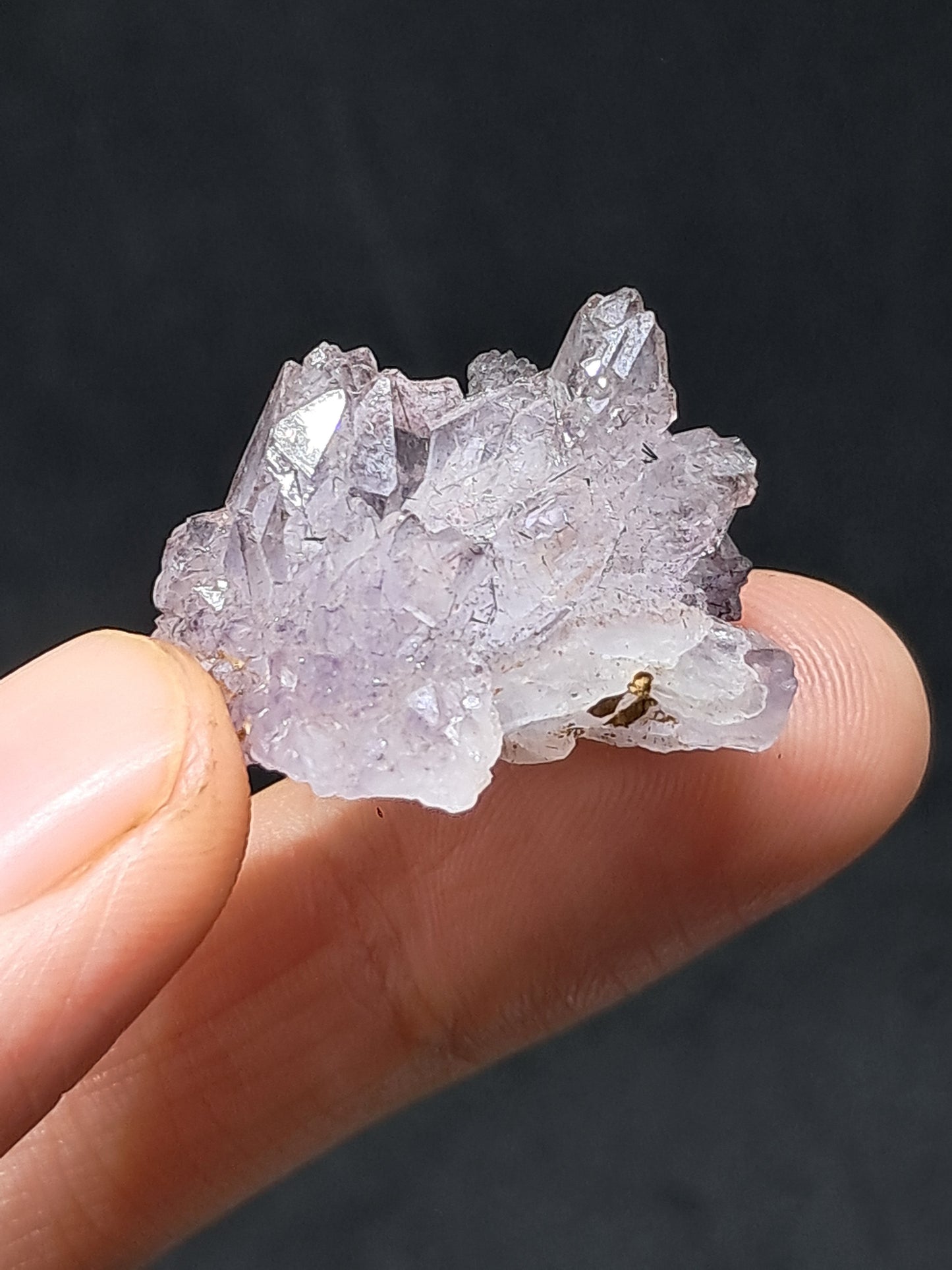Super Seven Elestial Amethyst (Karur) | Rough Crystal | Natural Stone | Mineral Specimen #KA110