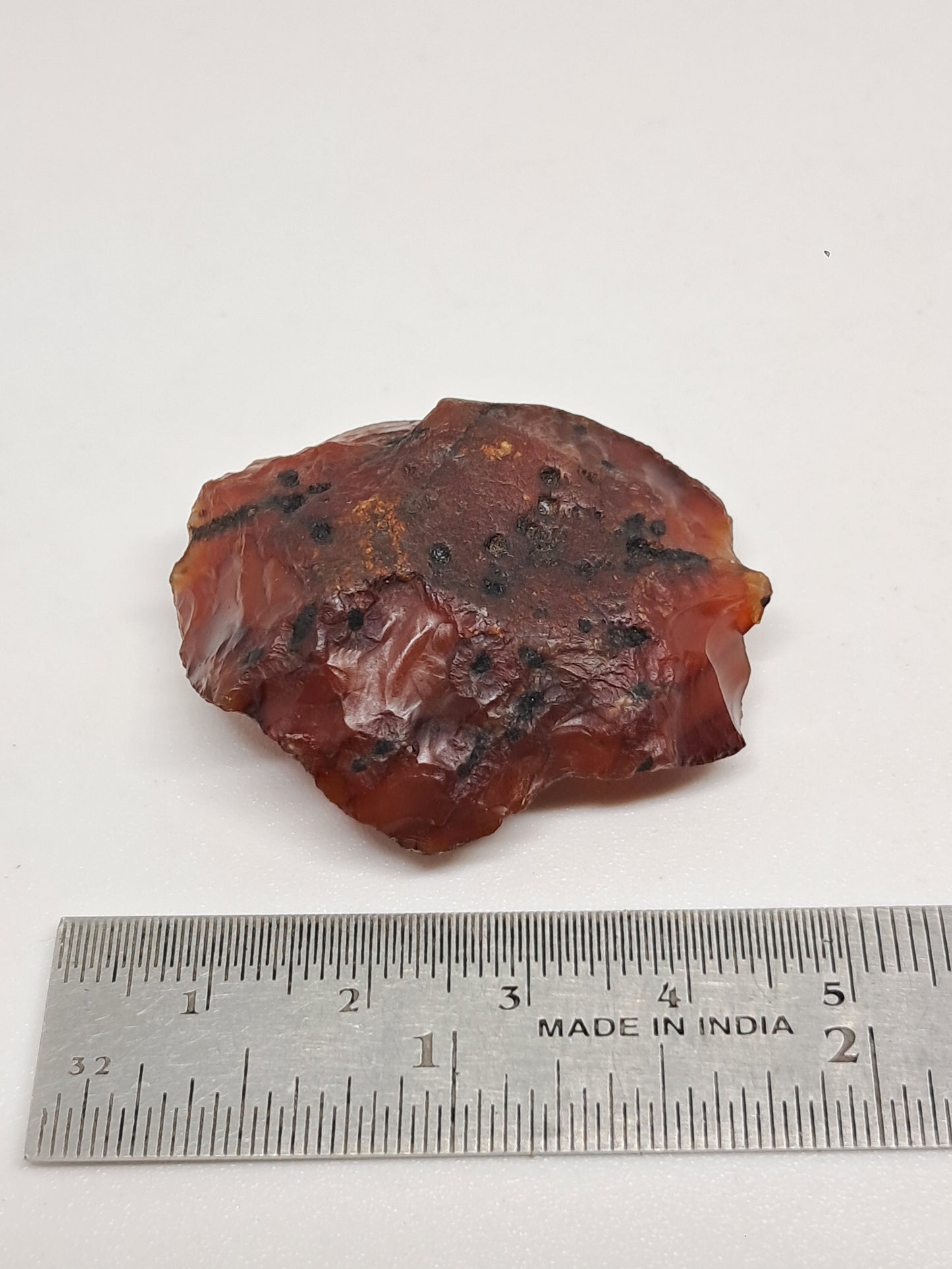 Rough Carnelian (India) Raw Stone | Natural Crystal | Mineral Specimen #CRN23