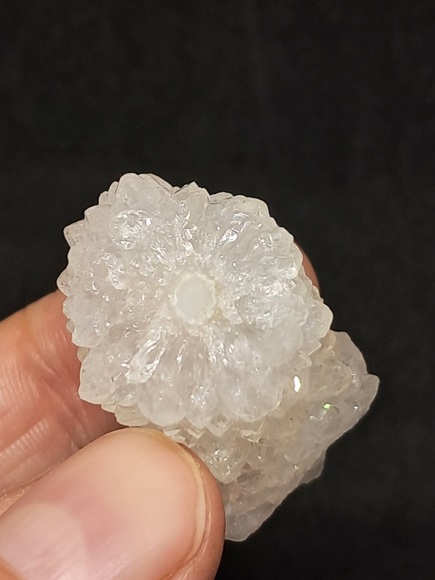 Iris Quartz Stalactite (Anandalite) (Non-precious stone) #AQ24