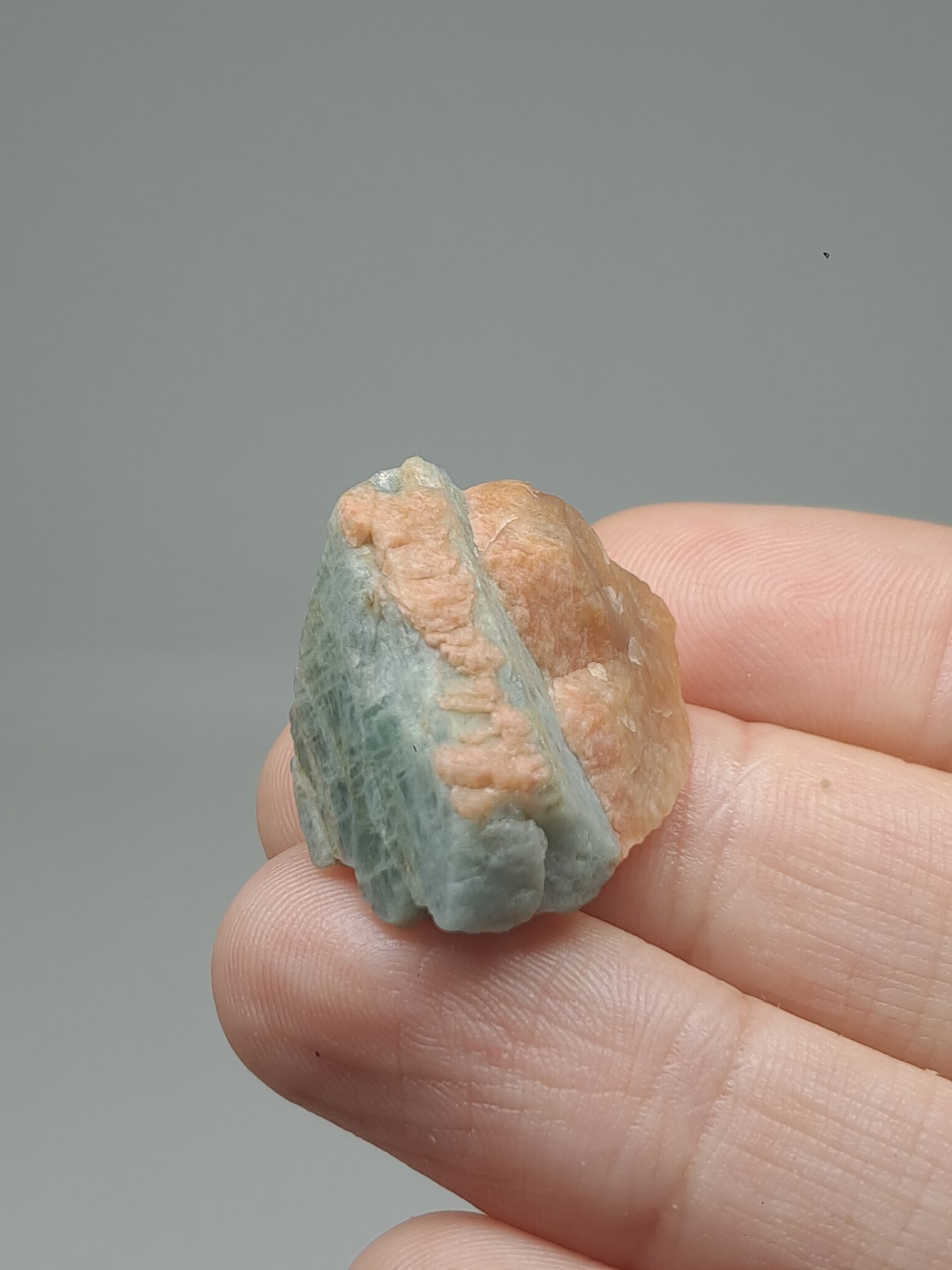 Aquamarine on Matrix (Karur) Rough Natural Crystal | Mineral Specimen #AQM43