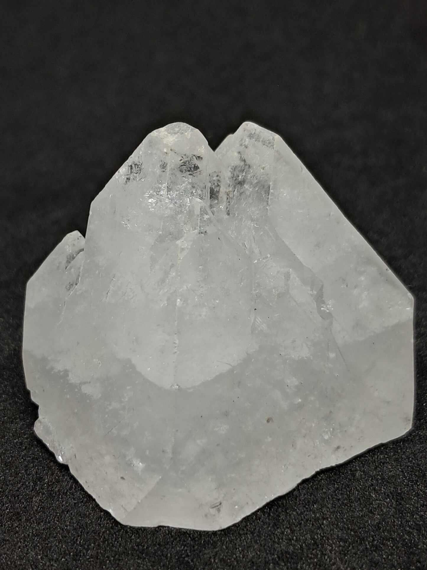 Clear Apophyllite Point w/ Multiple Terminations (Ajanta) Natural Crystal | Mineral Specimen #AP4
