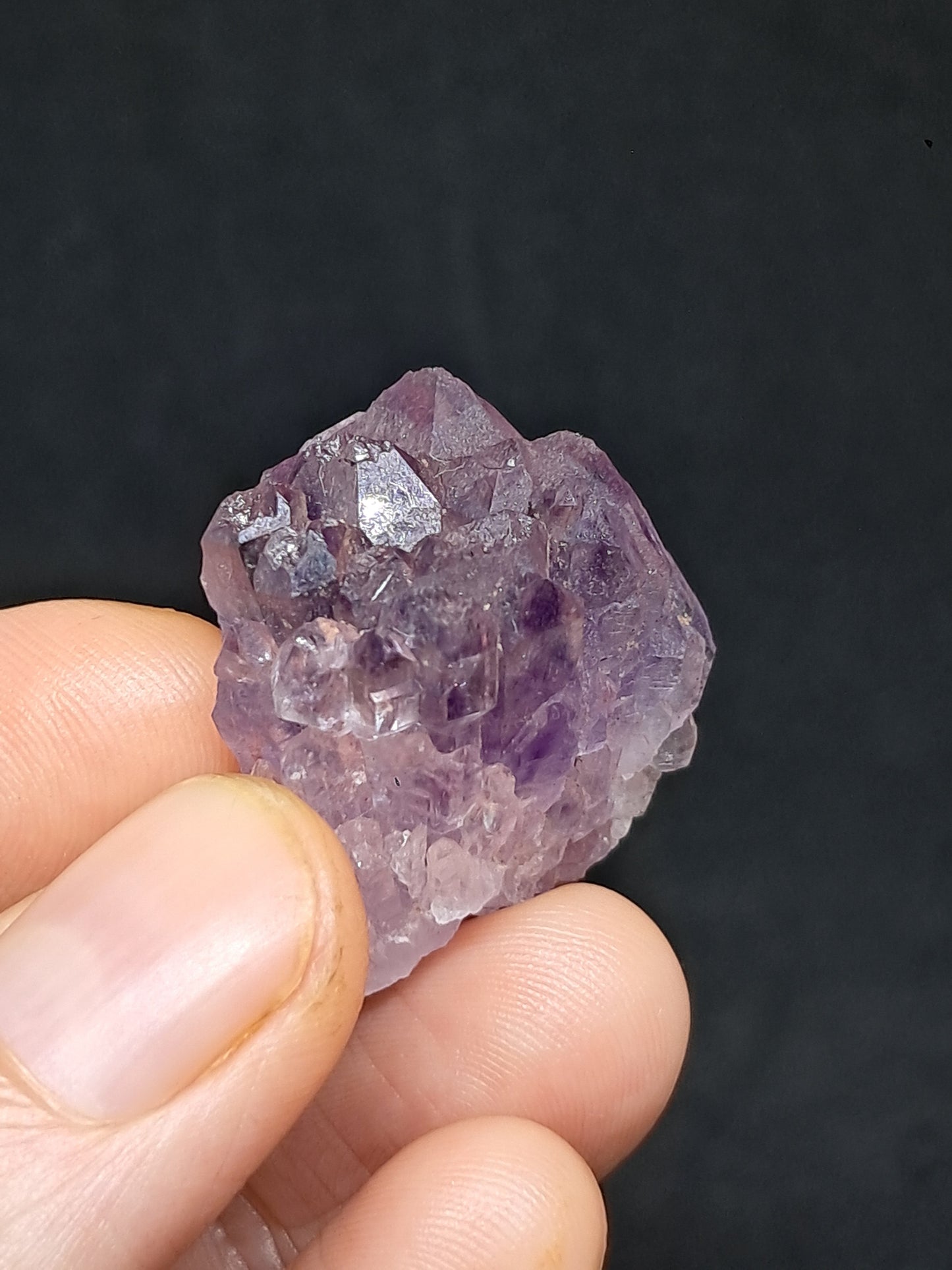 Elestial Amethyst (Karur) | Rough Crystal | Natural Stone | Mineral Specimen #KA132