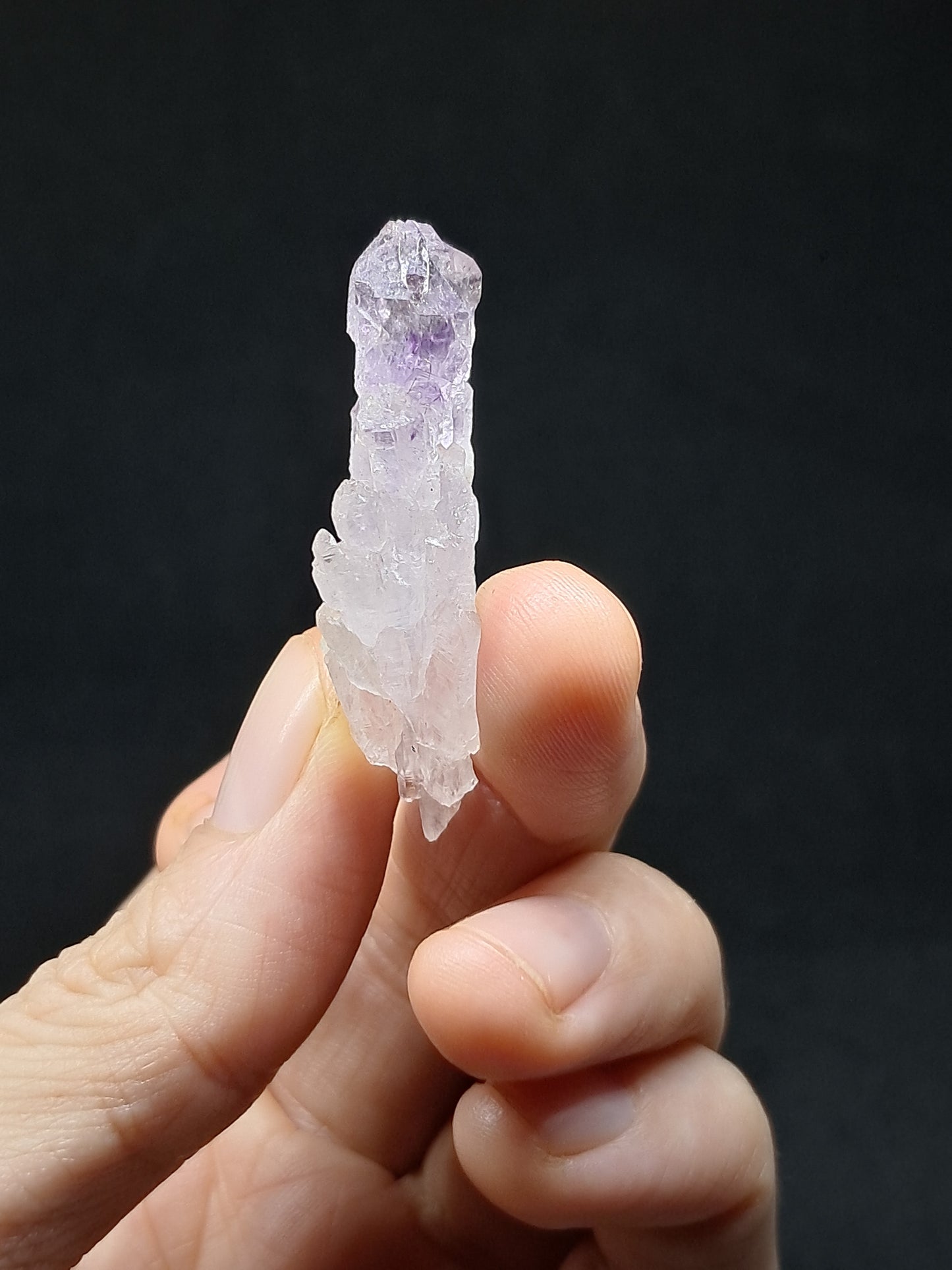 Amatista Elestial (Karur) | Cristal en bruto | Piedra Natural | Espécimen mineral #KA134