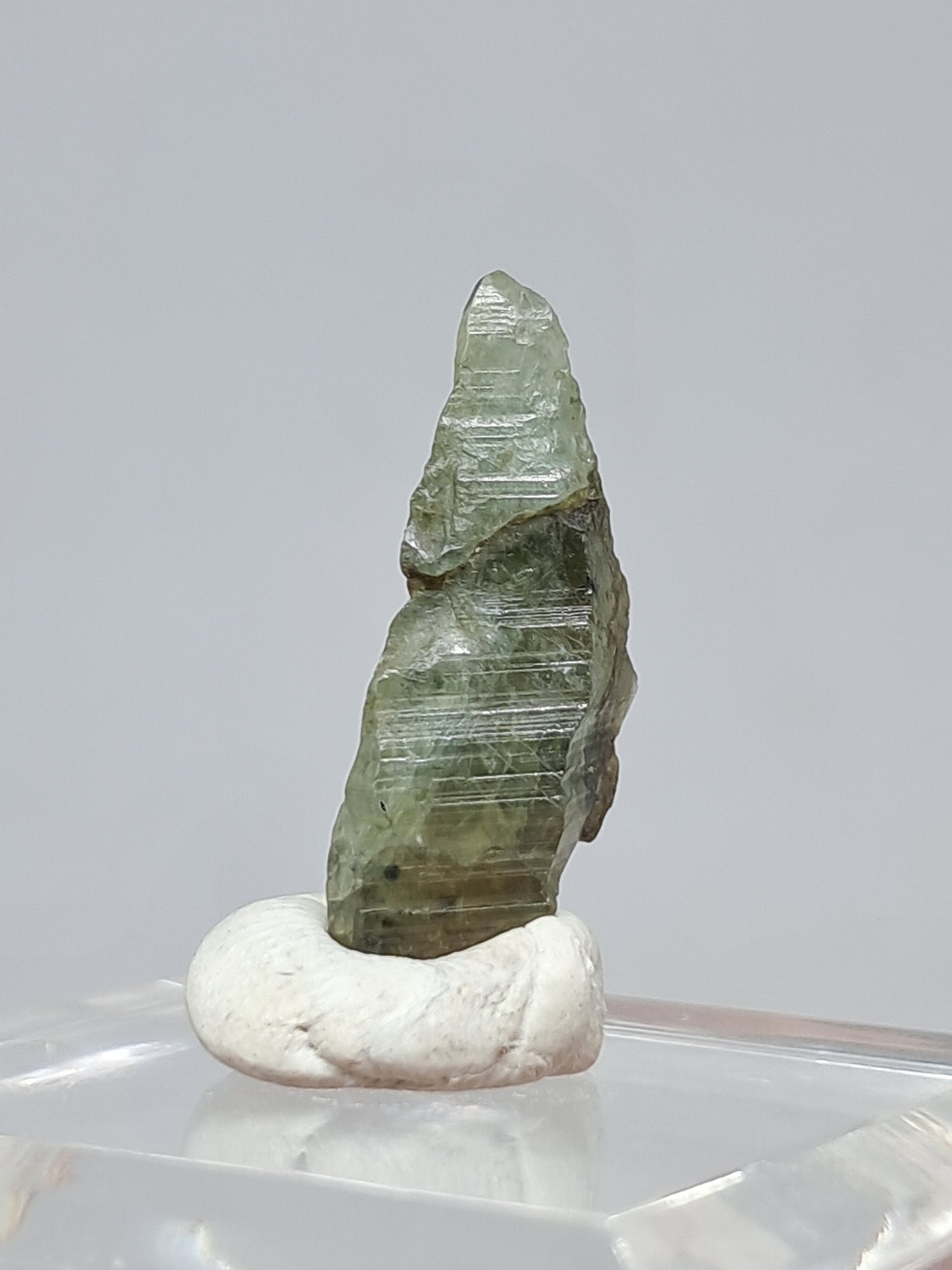 Natural Greenish-Blue *Teal* Sapphire Crystal (Karur) Rough Stone | Mineral Specimen #SP29