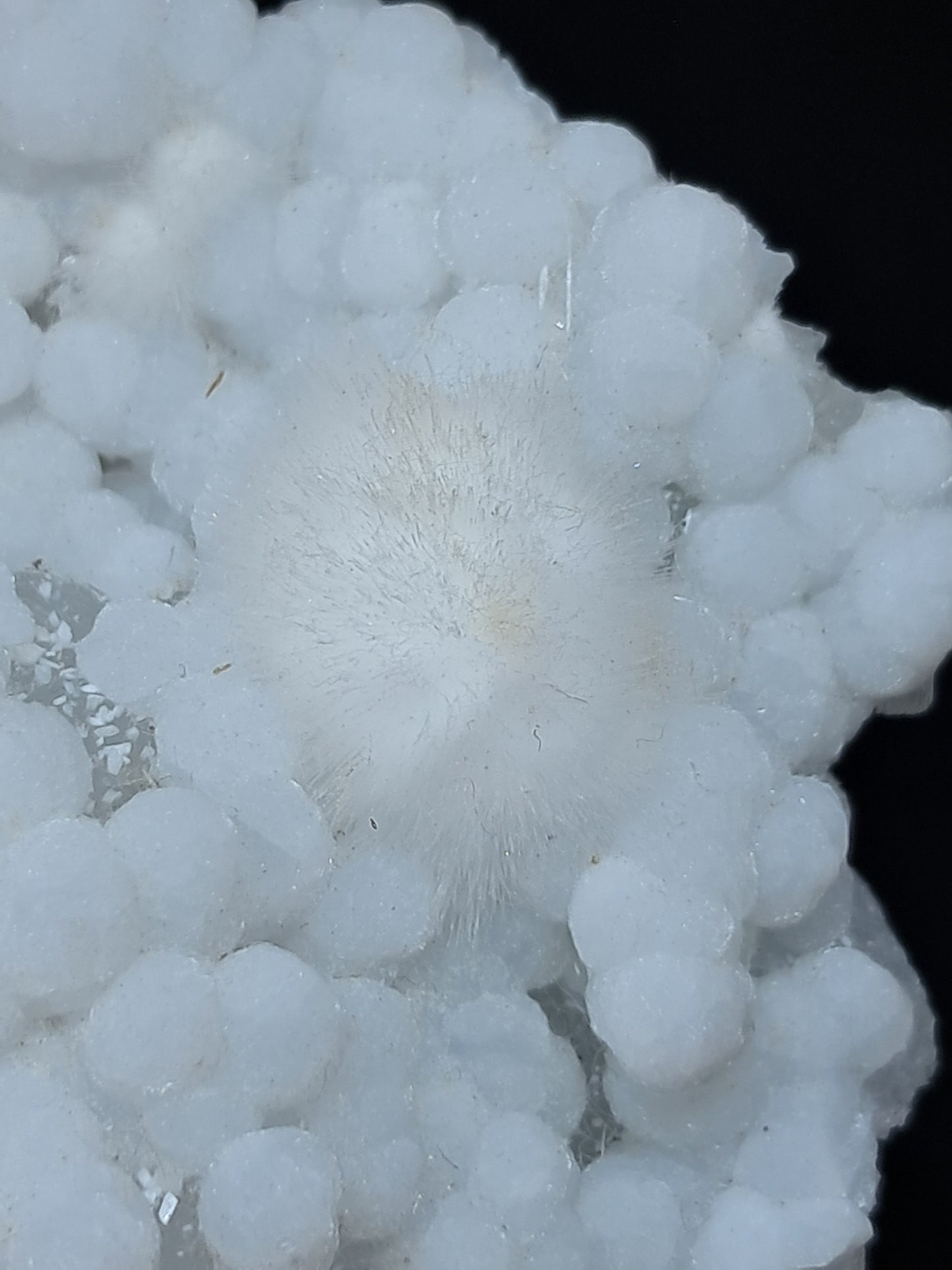 Okenite w/ Gyrolite on Prehenite Matrix (Mumbai) Mineral Specimen | Collector Grade | Natural Crystal #OK24
