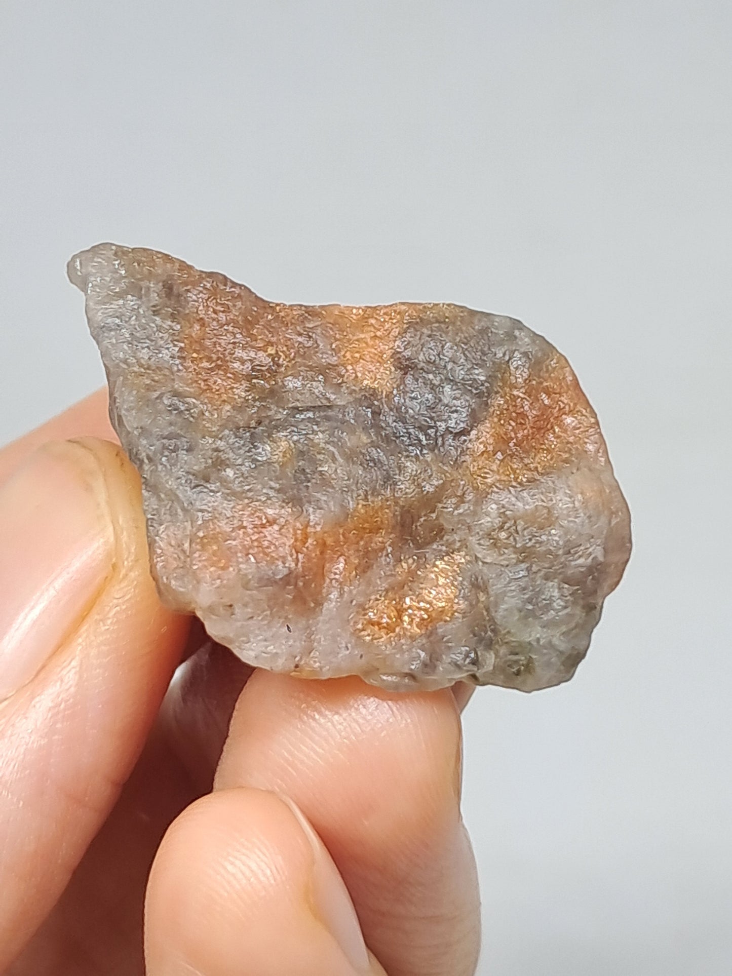 Sunstone w/ Iolite (Tamil Nadu) Rough Stone | Natural Crystal | Mineral Specimen #SI11