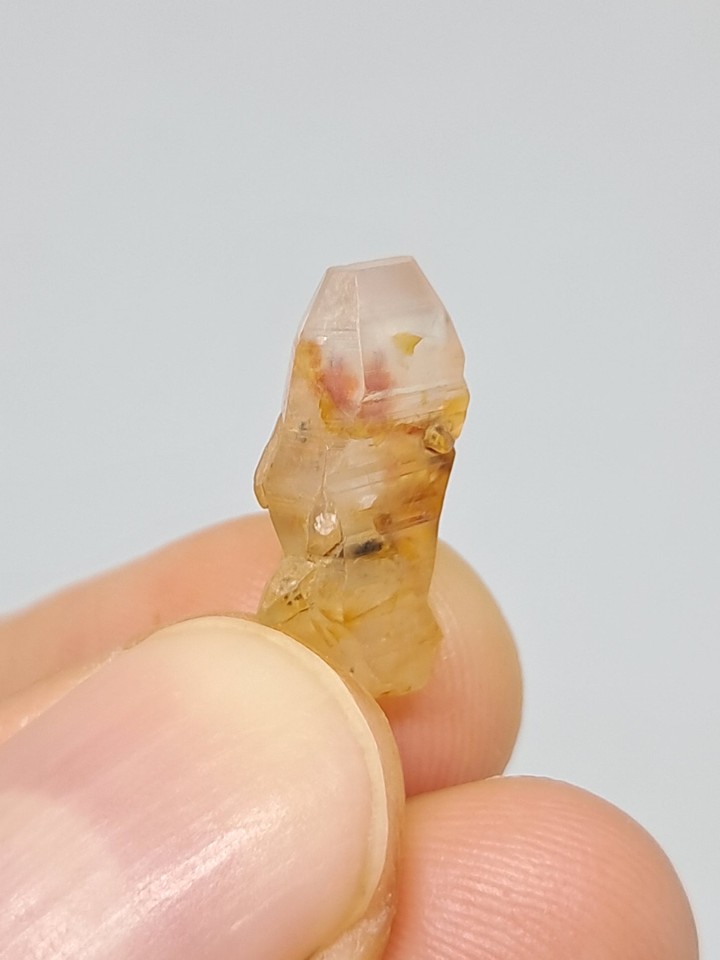 Natural White Sapphire (Sri Lanka) Raw Natural Crystal Stone | Mineral Specimen #SP5