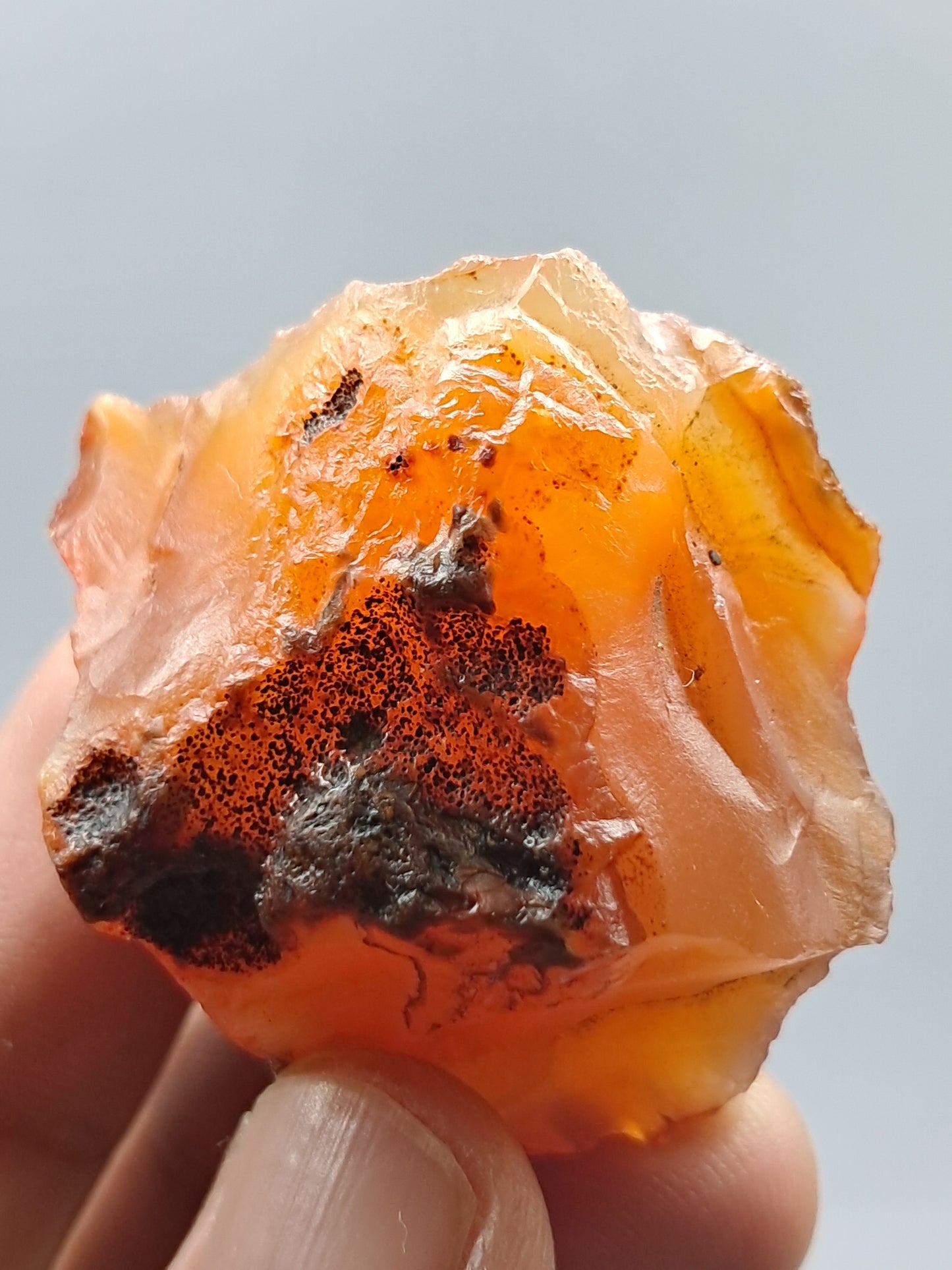 Rough Carnelian (Non-precious Natural Stone) #CRN10