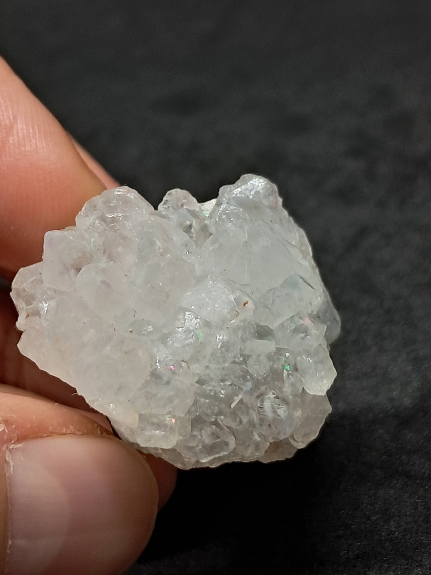 Iris Quartz Stalactite (Anandalite) (Non-precious stone) #AQ26