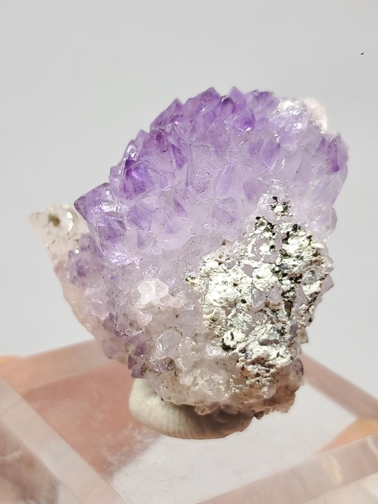 Amatista Elestial en Matriz (Karur) | Piedra Natural | Ejemplar Mineral #KA94