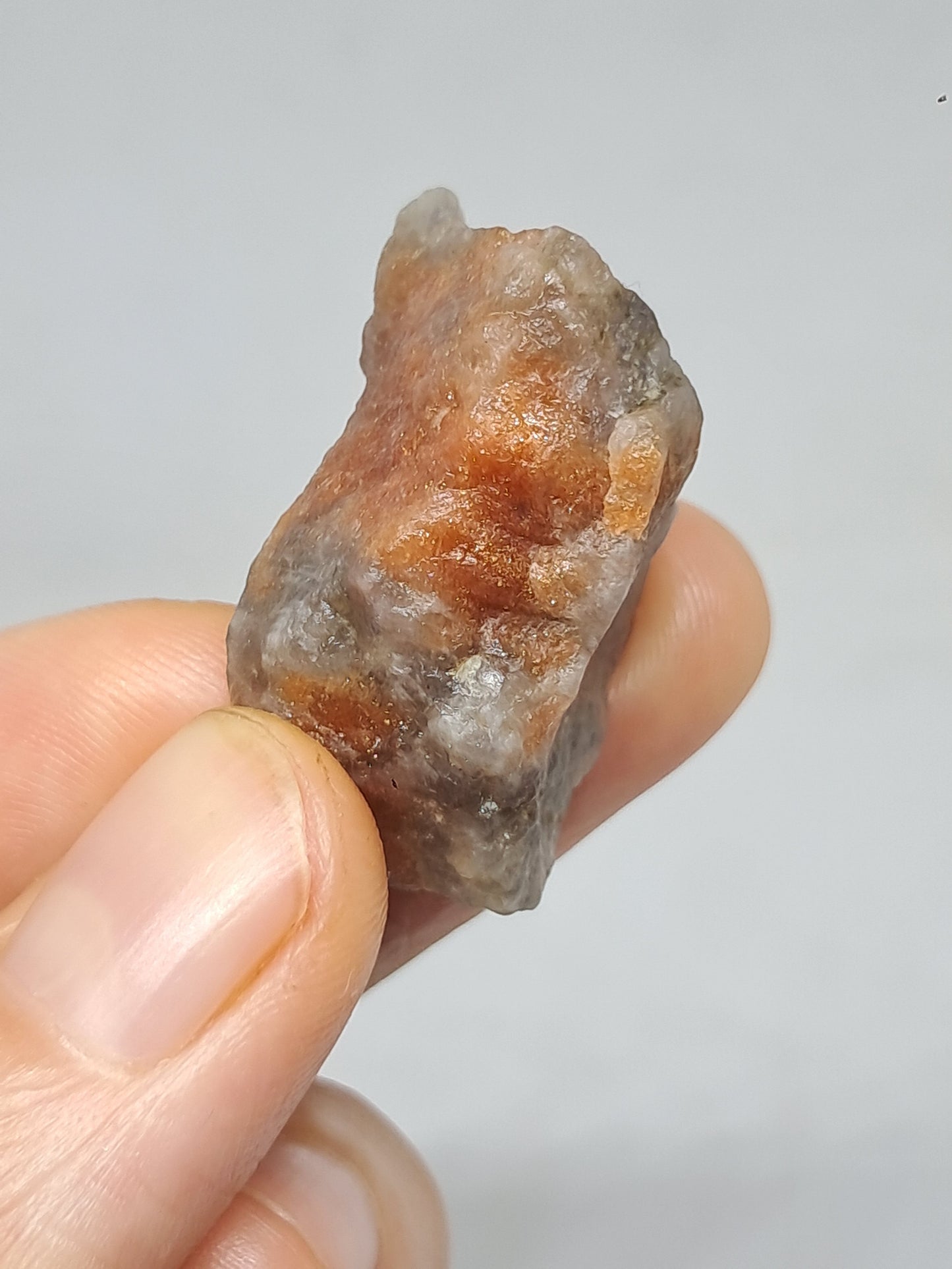 Sunstone w/ Iolite (Tamil Nadu) Rough Stone | Natural Crystal | Mineral Specimen #SI11