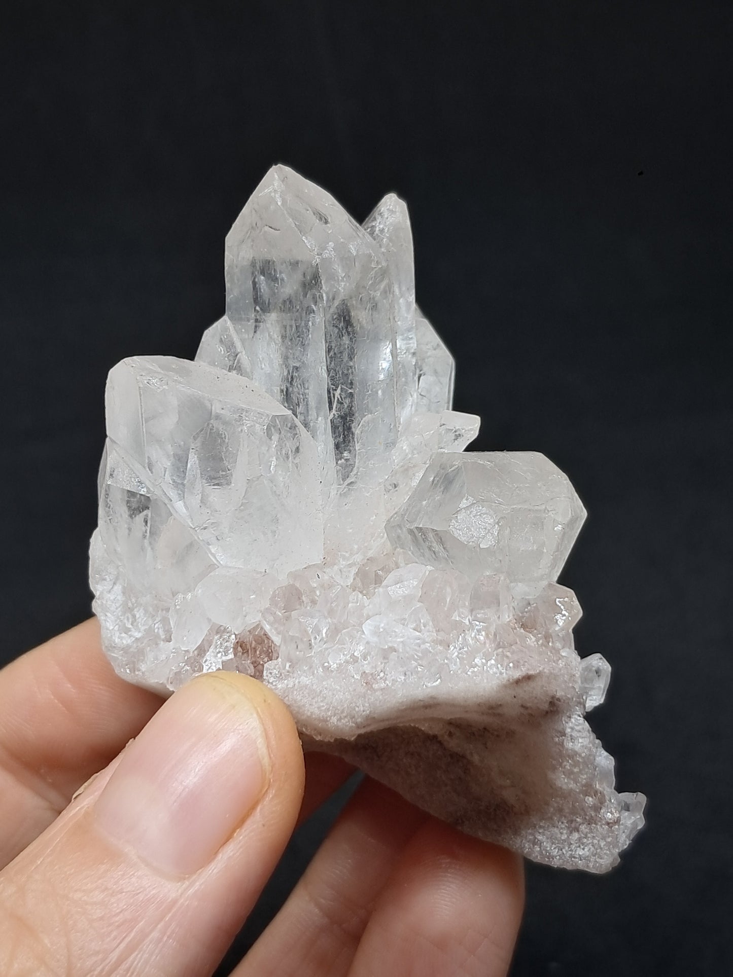 Himalayan Quartz Cluster (Himachal Pradesh) | Natural Crystal #CH42