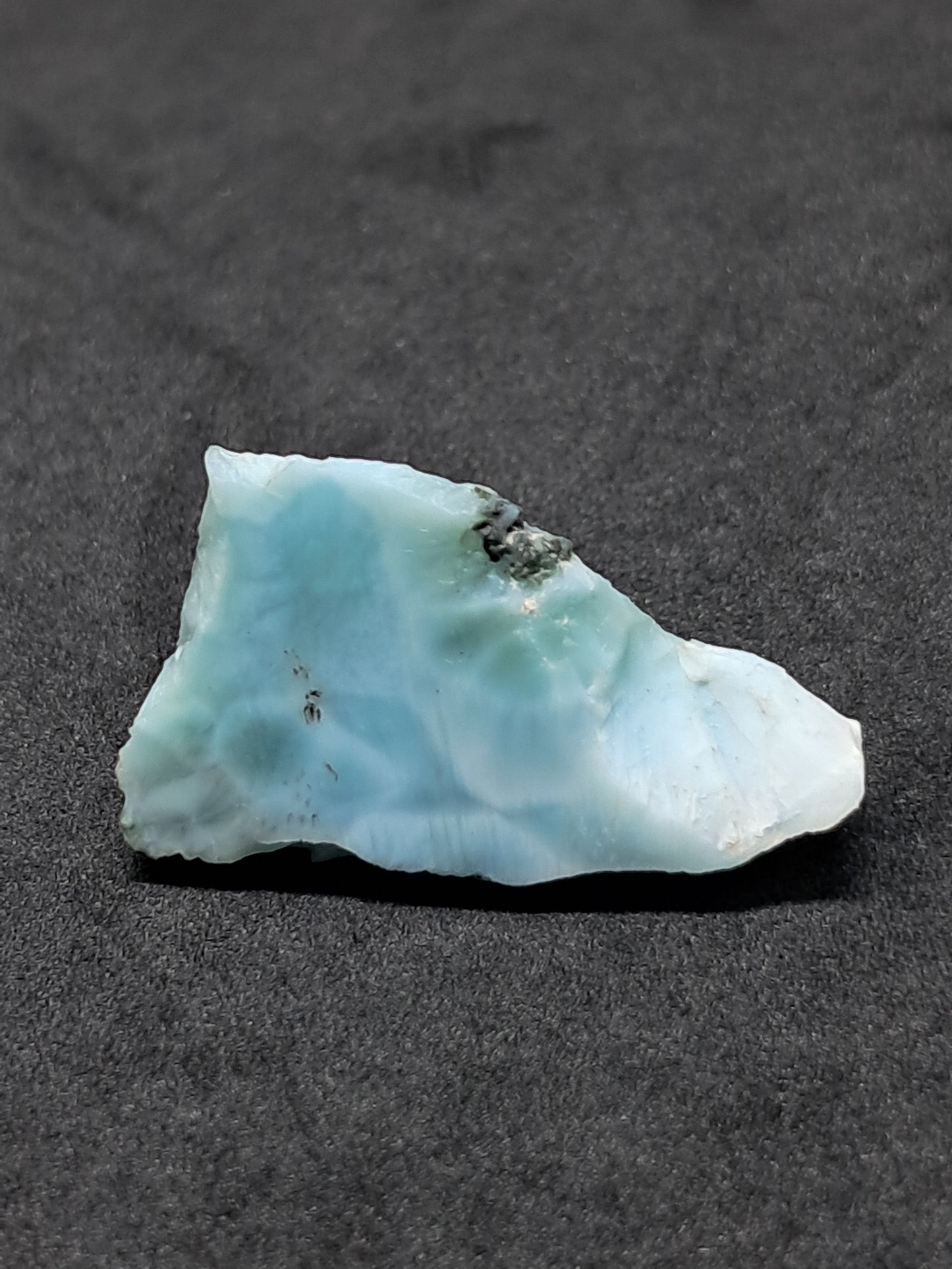 Larimar Raw Slice (Non-precious Natural Stone) #LM3