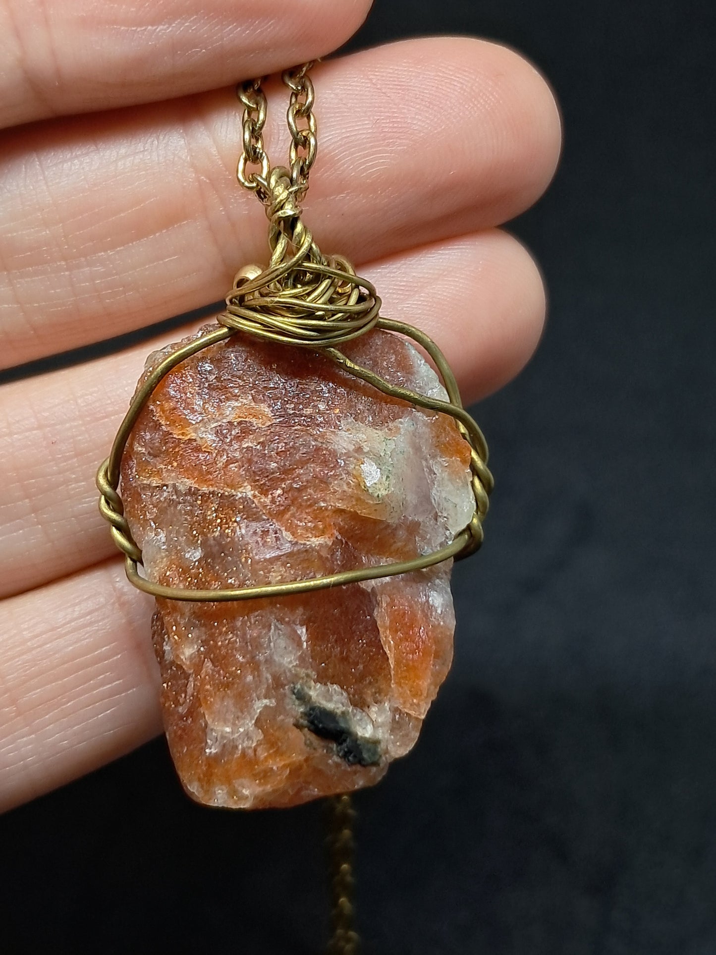 Colgante de piedra solar n.º JL20
