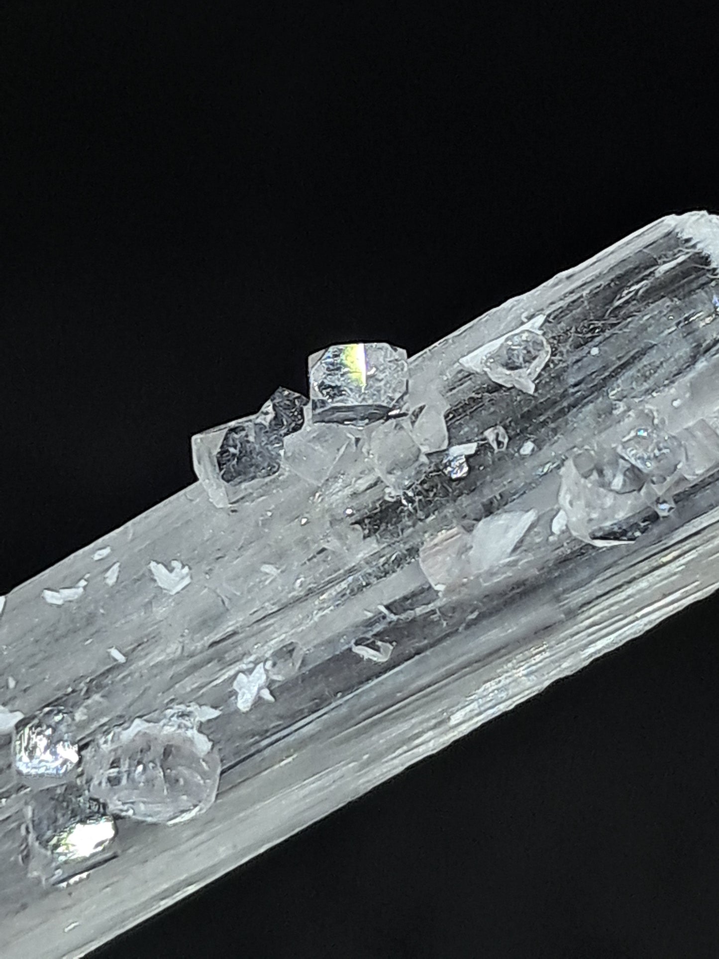 Scolecite with Apophyllite (Non-precious Natural Stone) #ZL22