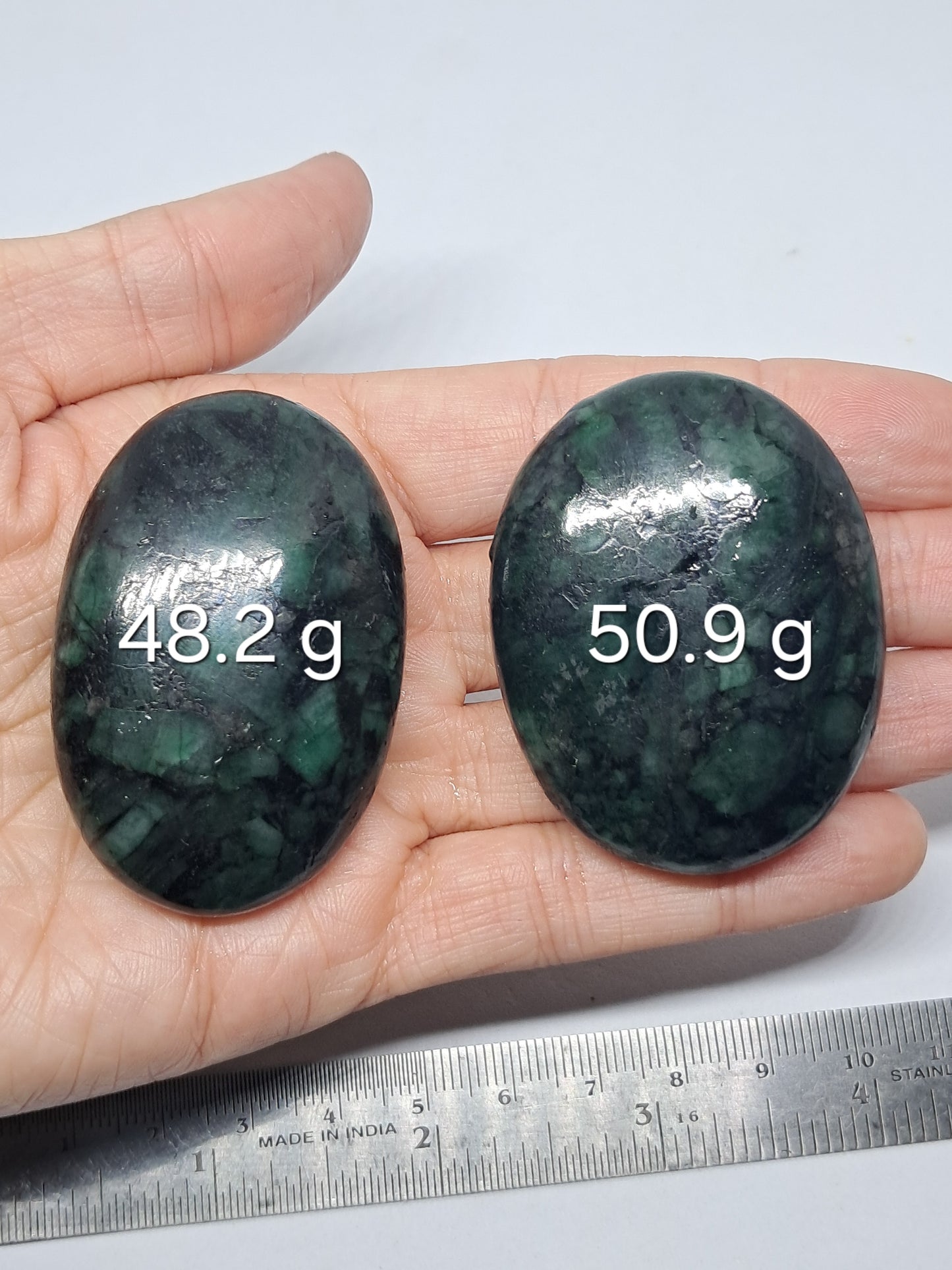 Emerald Palmstone | Polished Stone | Natural Crystal #EM1