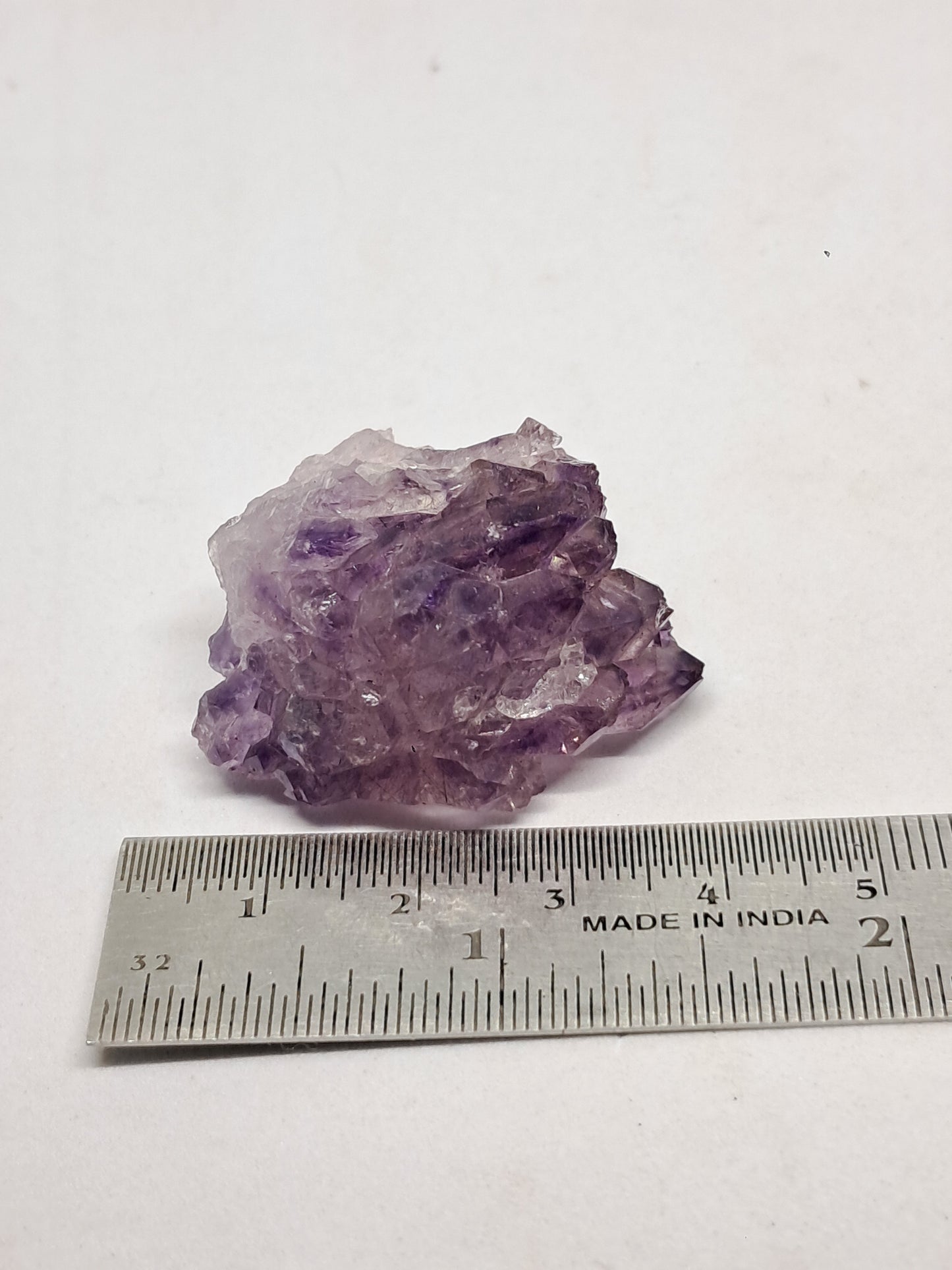 Amatista en racimo (Karur) | Cristal en bruto | Piedra natural | Ejemplar mineral n.° KA121