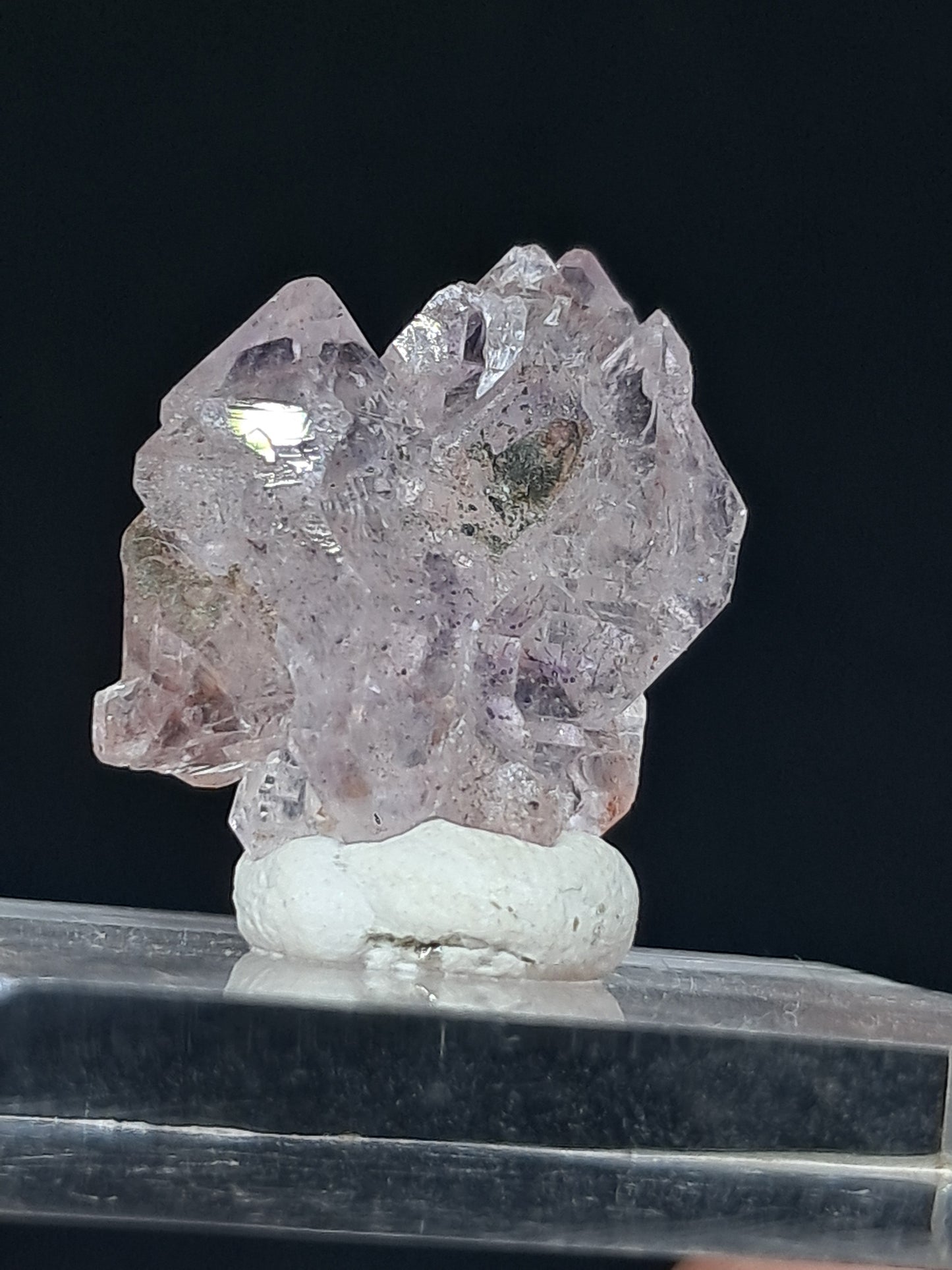 Amatista "Super Seven" Elestial (Karur) | Cristal en bruto | Piedra natural | Ejemplar mineral n.° KA108