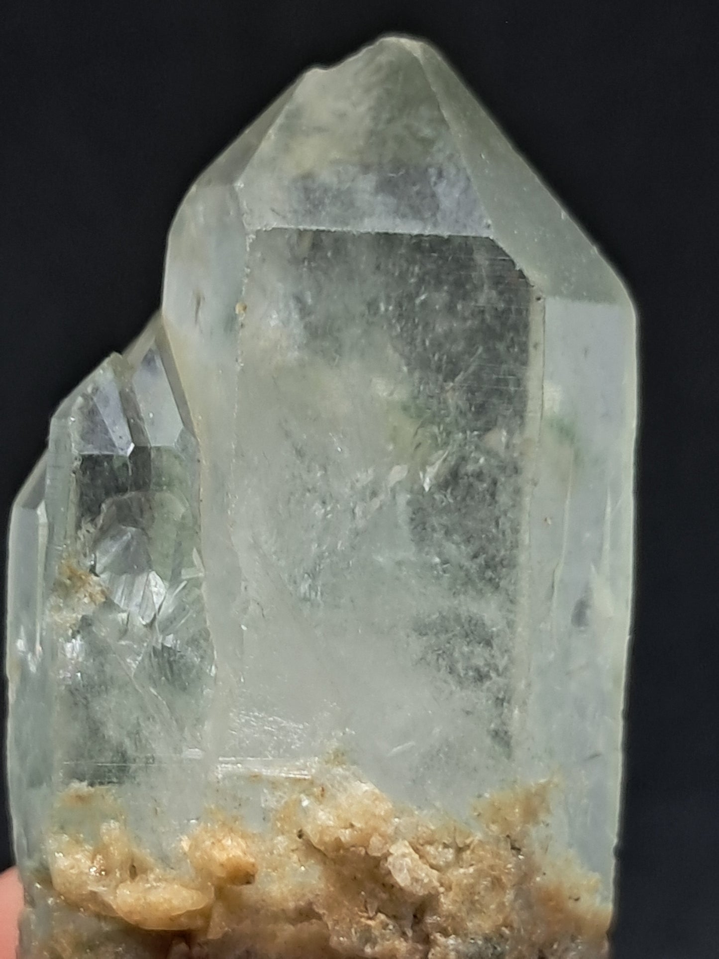 Chlorite Quartz Self-Healed Point (Himachal Pradesh) Rough Stone | Twinned Natural Crystal | Mineral Specimen | Chamanic Garden #CQ3