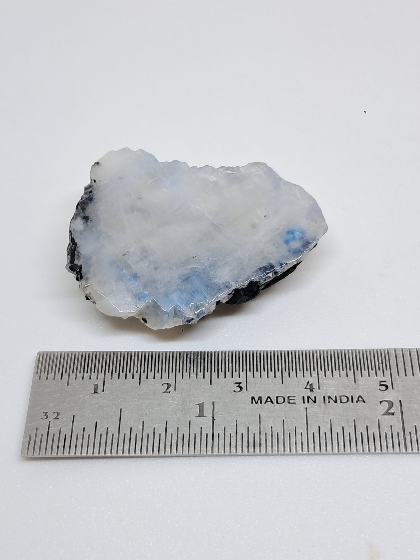 White Labradorite | Rainbow Moonstone *High Grade* (Tamil Nadu) Rough & Polished Stone | Natural Rock #MN19