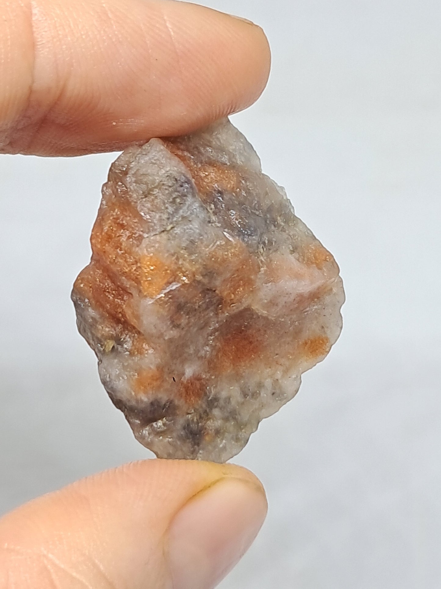 Sunstone w/ Iolite (Tamil Nadu) Rough Stone | Natural Crystal | Mineral Specimen #SI11