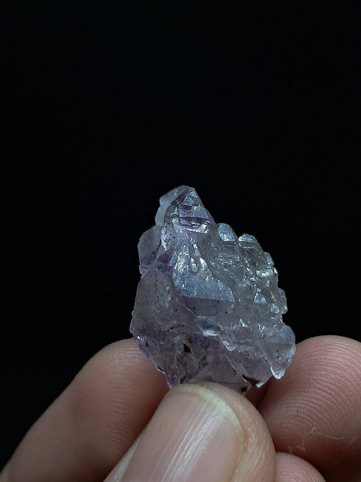 Karur Amethyst Scepter cluster (Non-precious Natural Stone) #KA58