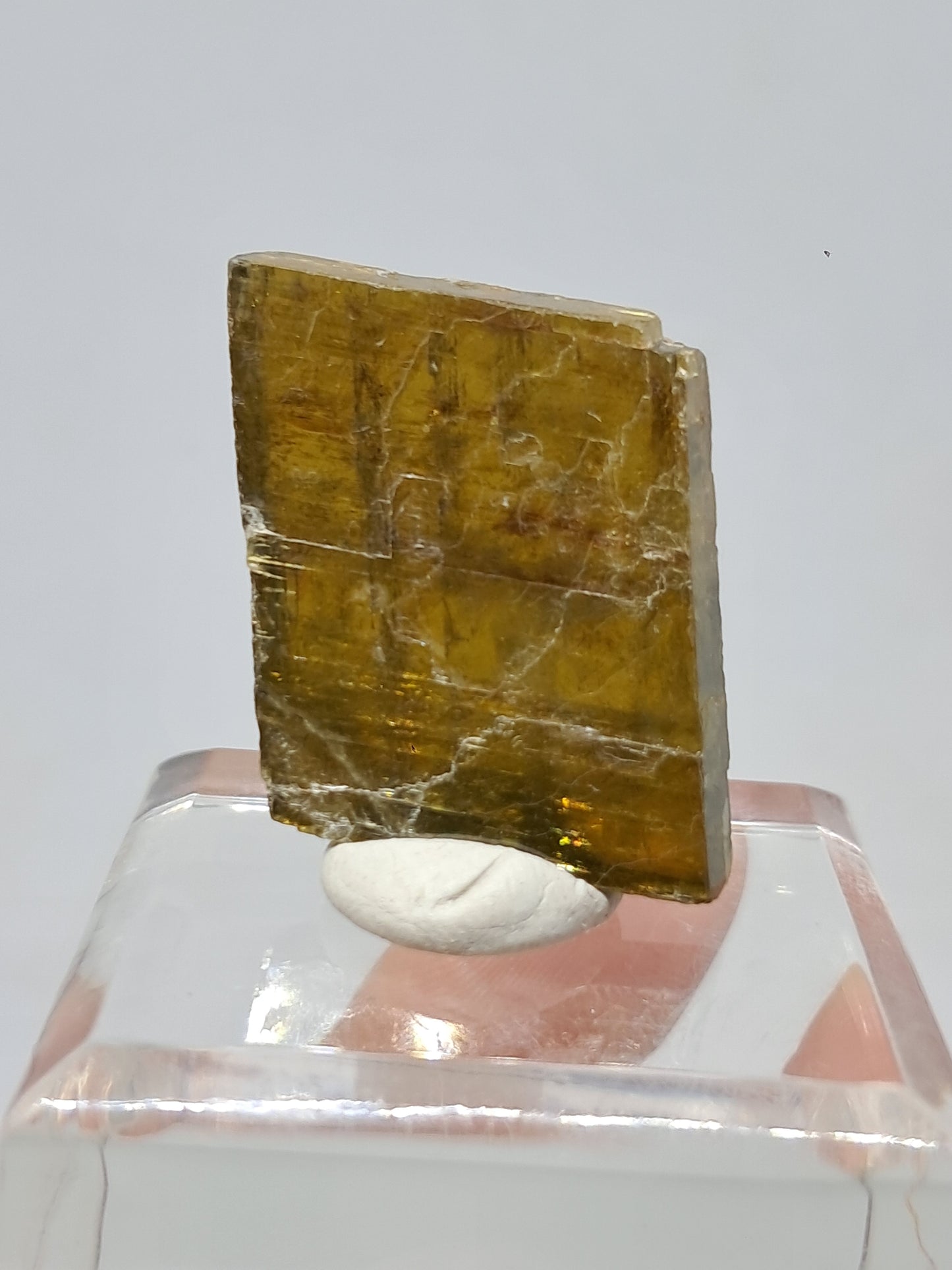 Honey Calcite (India) Rough Crystal | Natural Stone | Mineral Specimen #CA12